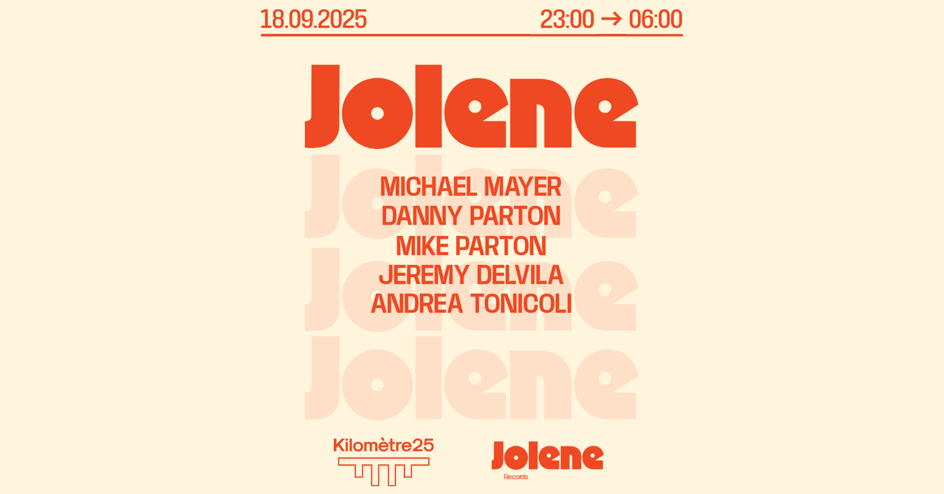 Jolene : Michael Mayer, Andrea Tonicoli, Jeremy Delvila Cover