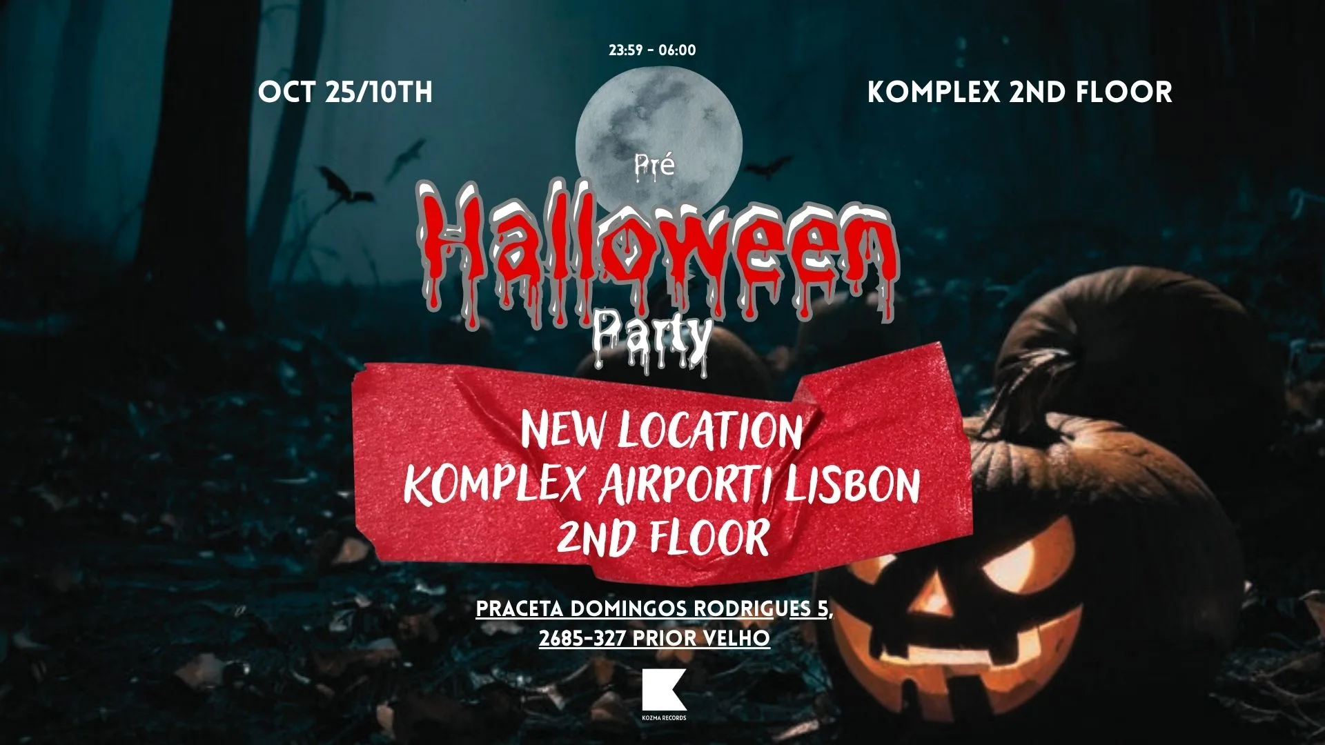 Halloween Party - Kozma Records Cover