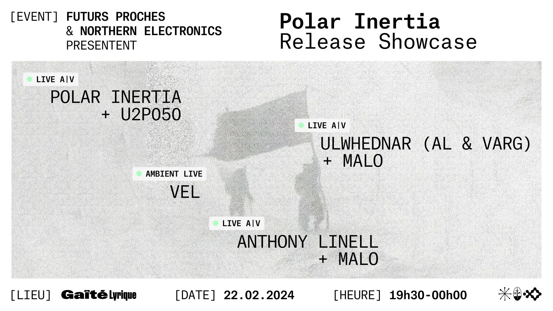 Polar Inertia & U2p050 +Ulwhednar & Malo +Vel+Anthony Linell Cover