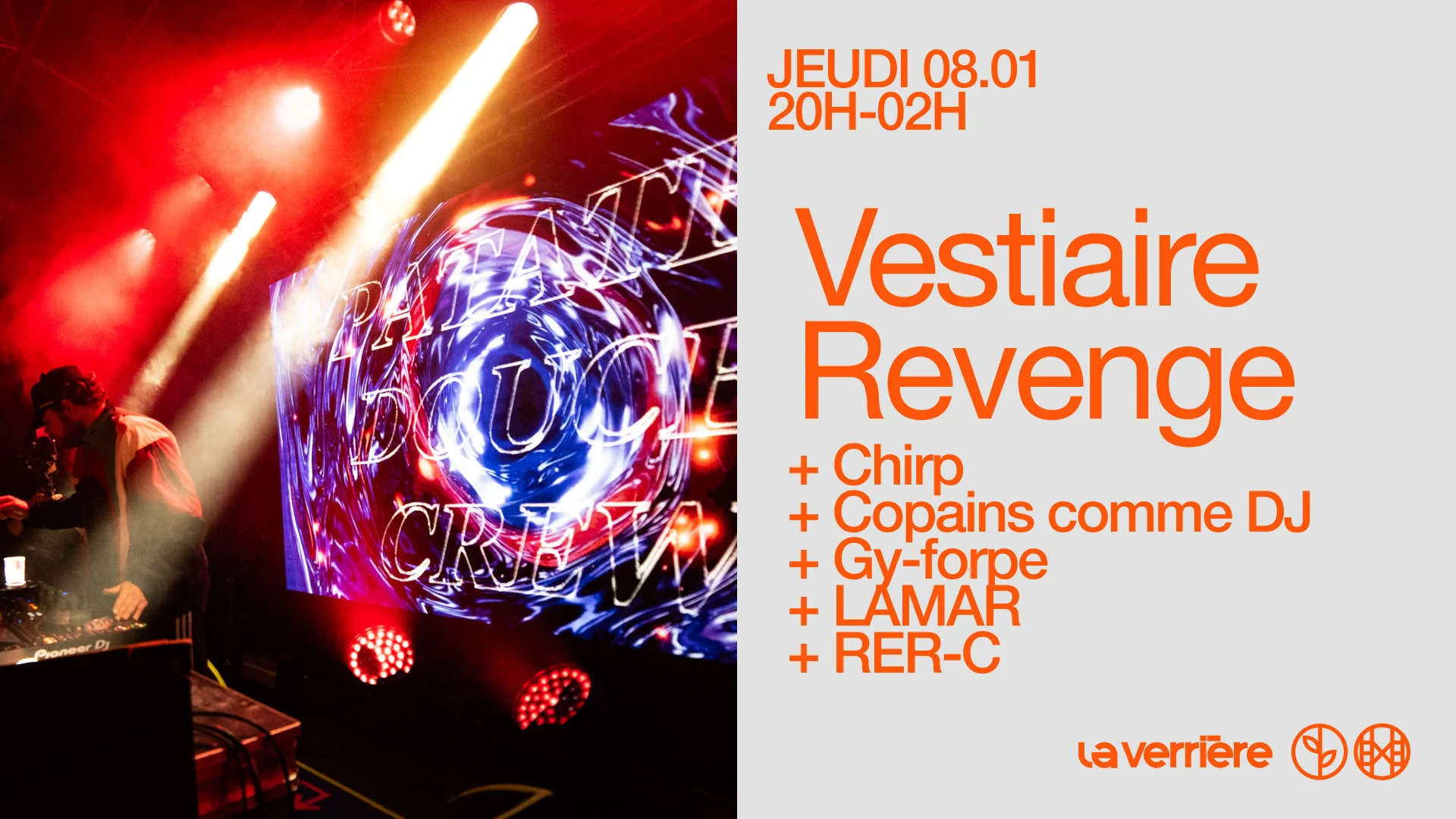 Vestiaire Revenge @ La Verrière Cover