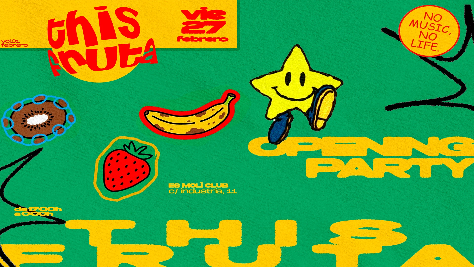 This Fruta Opening Party Cover