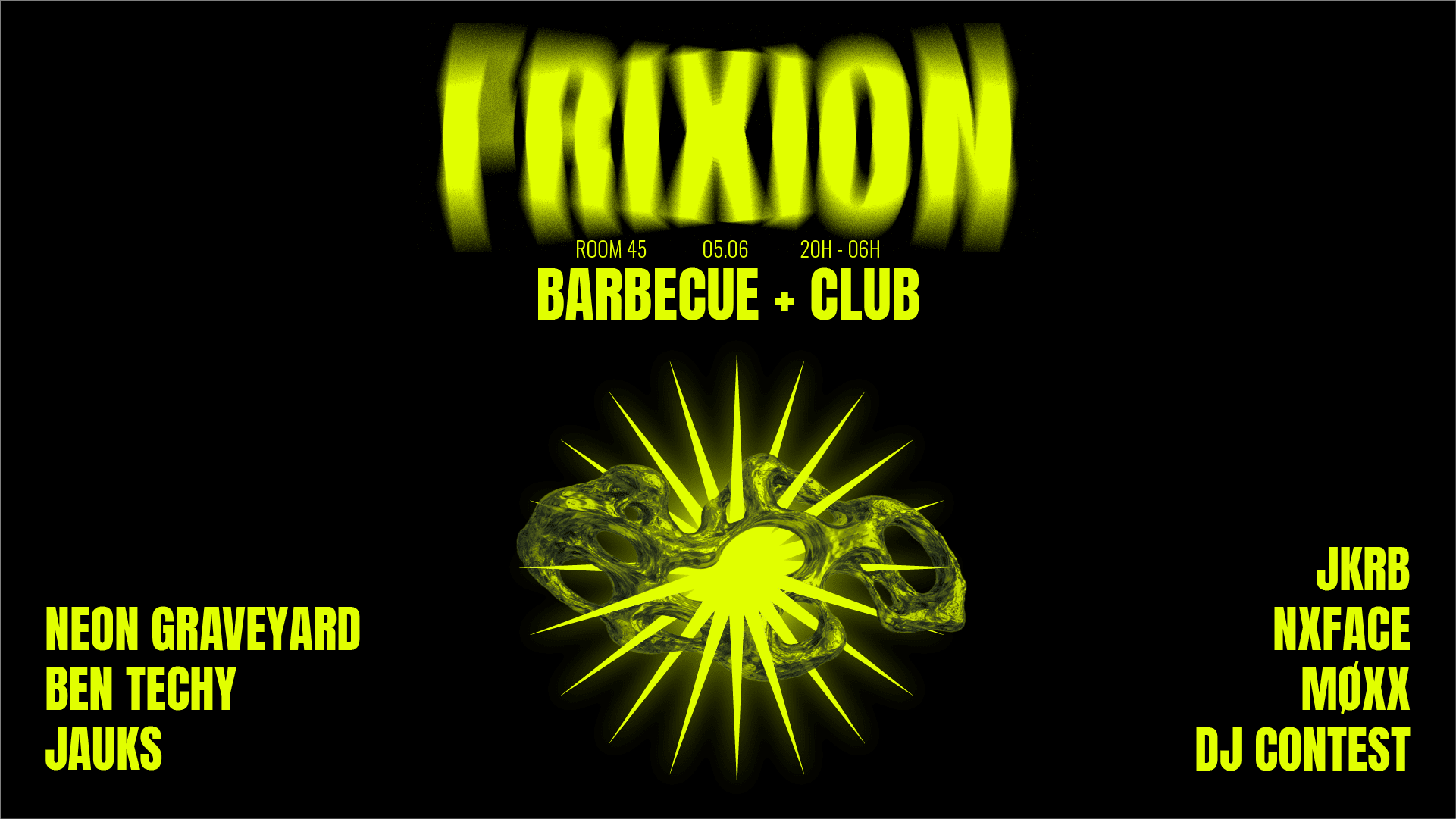 Frixion : Neon Graveyard, Ben Techy, Jauks... Cover