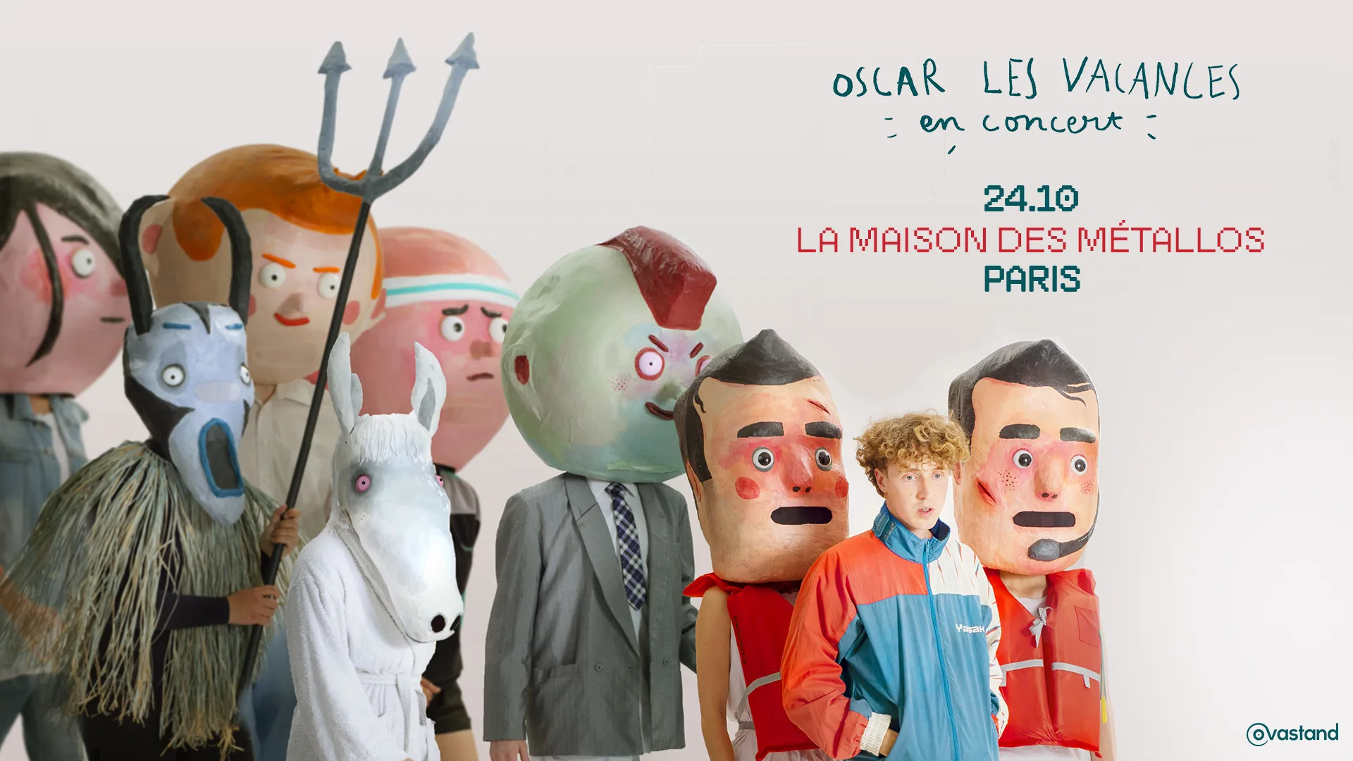 Oscar Les Vacances - La Maison Des Métallos, Paris Cover
