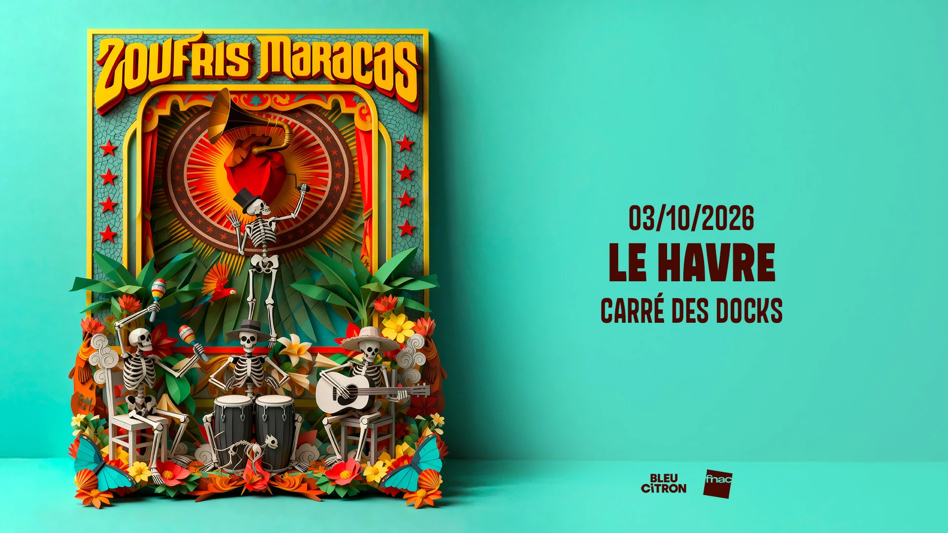Zoufris Maracas - Le Carré Des Docks, Le Havre Cover