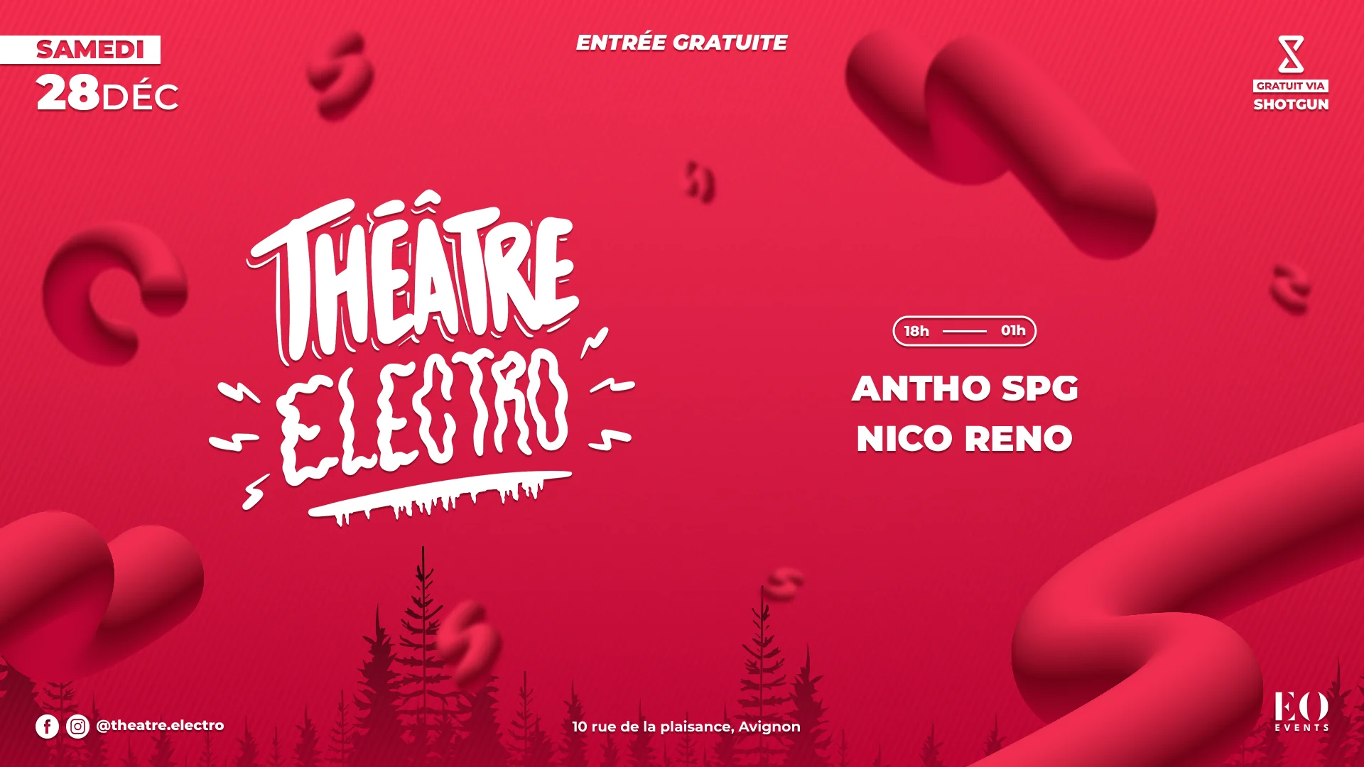 Théâtre Électro S3 - Christmas Édition Cover