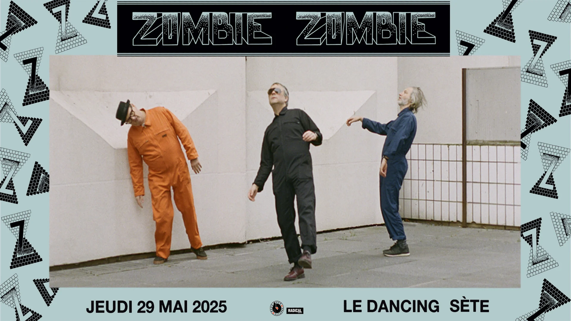 Zombie Zombie - Le Dancing, Sète Cover