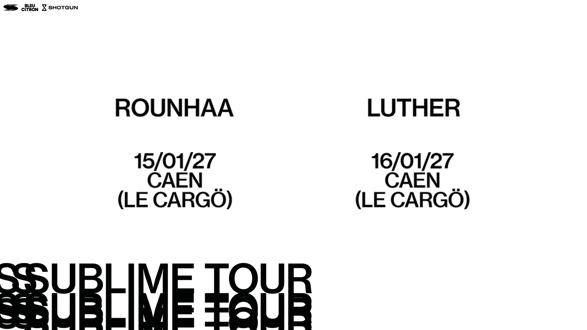 Rounhaa + Luther - Caen - Le Cargö Cover
