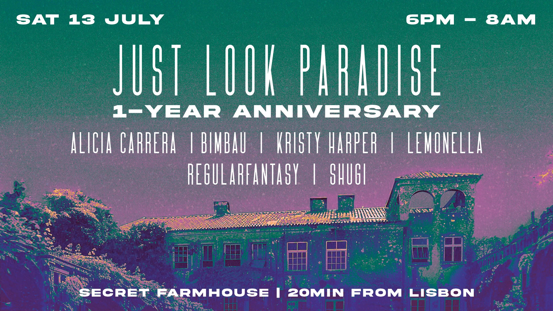 Just Look Paradise 1-Yr Anniversary In Nature Cover