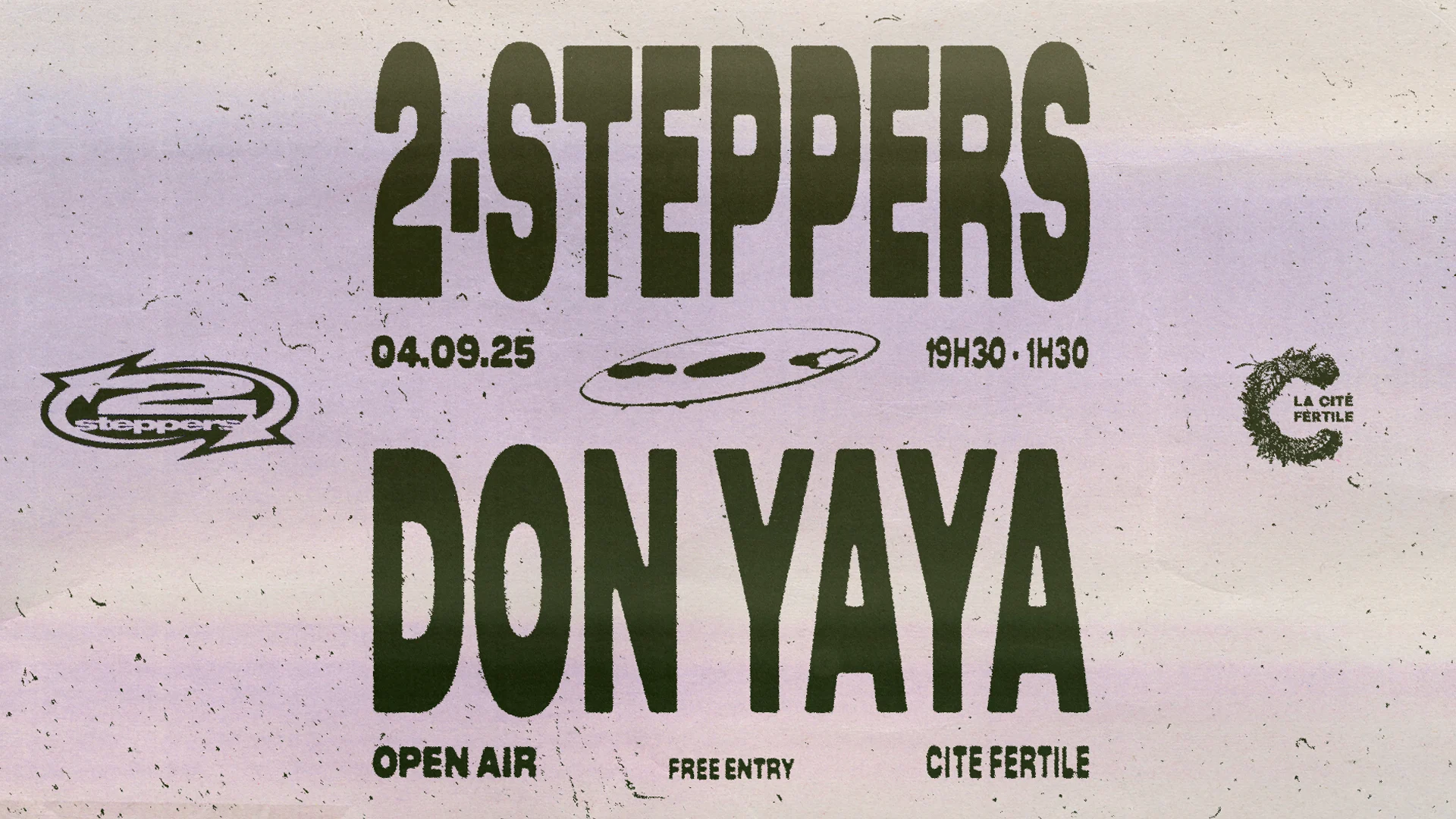 Open Air - 2-Steppers X La Cite Fertile W/ Don Yaya Cover