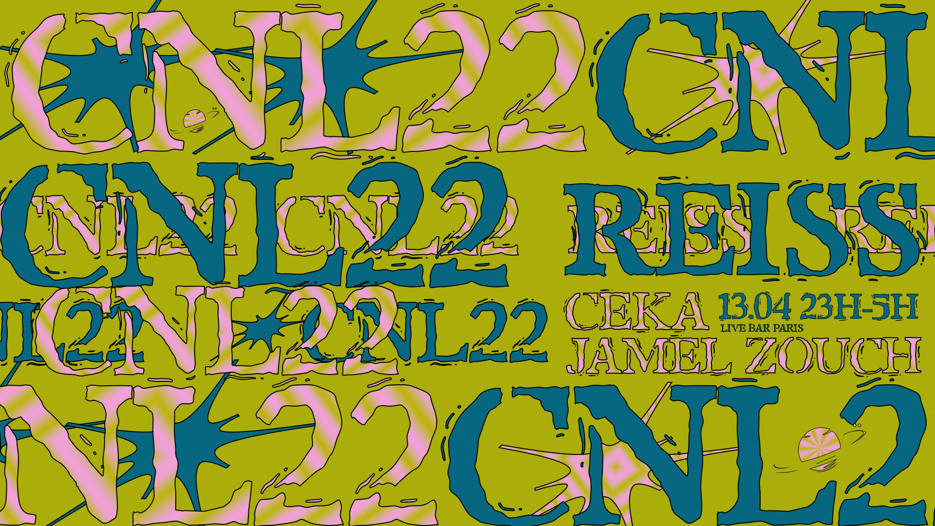 Canal22 - Reiss (Vbx, Dialegestai), Ceka & Jamel Zouch Cover