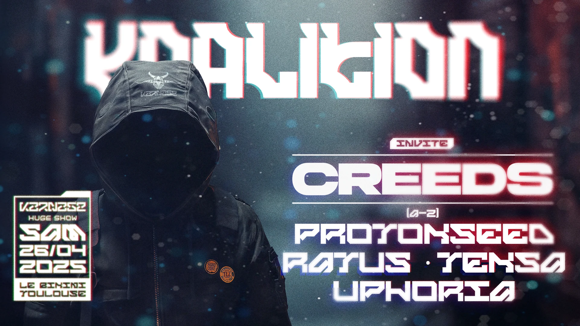Koalition Invite Creeds W/ Protokseed, Ratus, Teksa, Uphoria Cover
