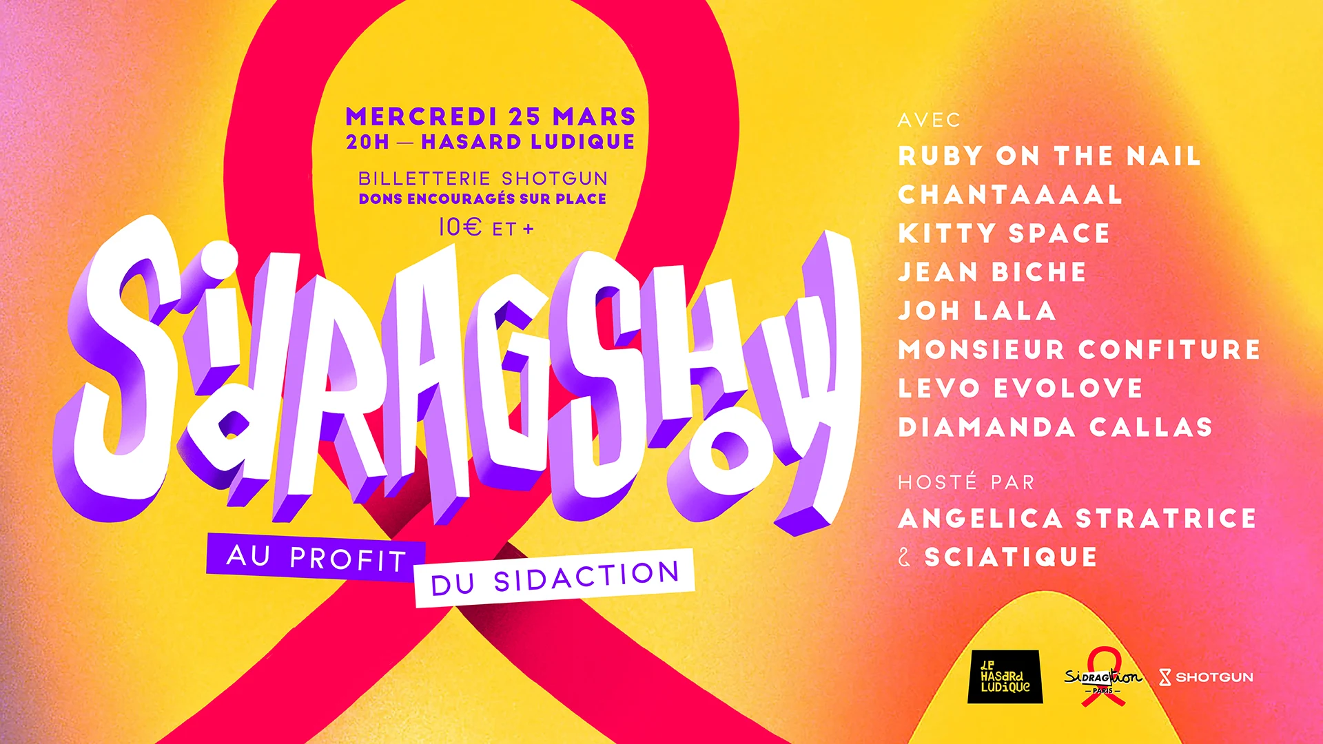 Sidragshow - Show Drag Xxl Au Profit De Sidaction ! Cover