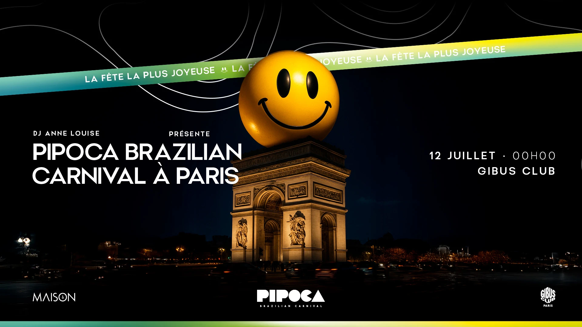 Pipoca Brazilian Carnival By Anne Louise Cover