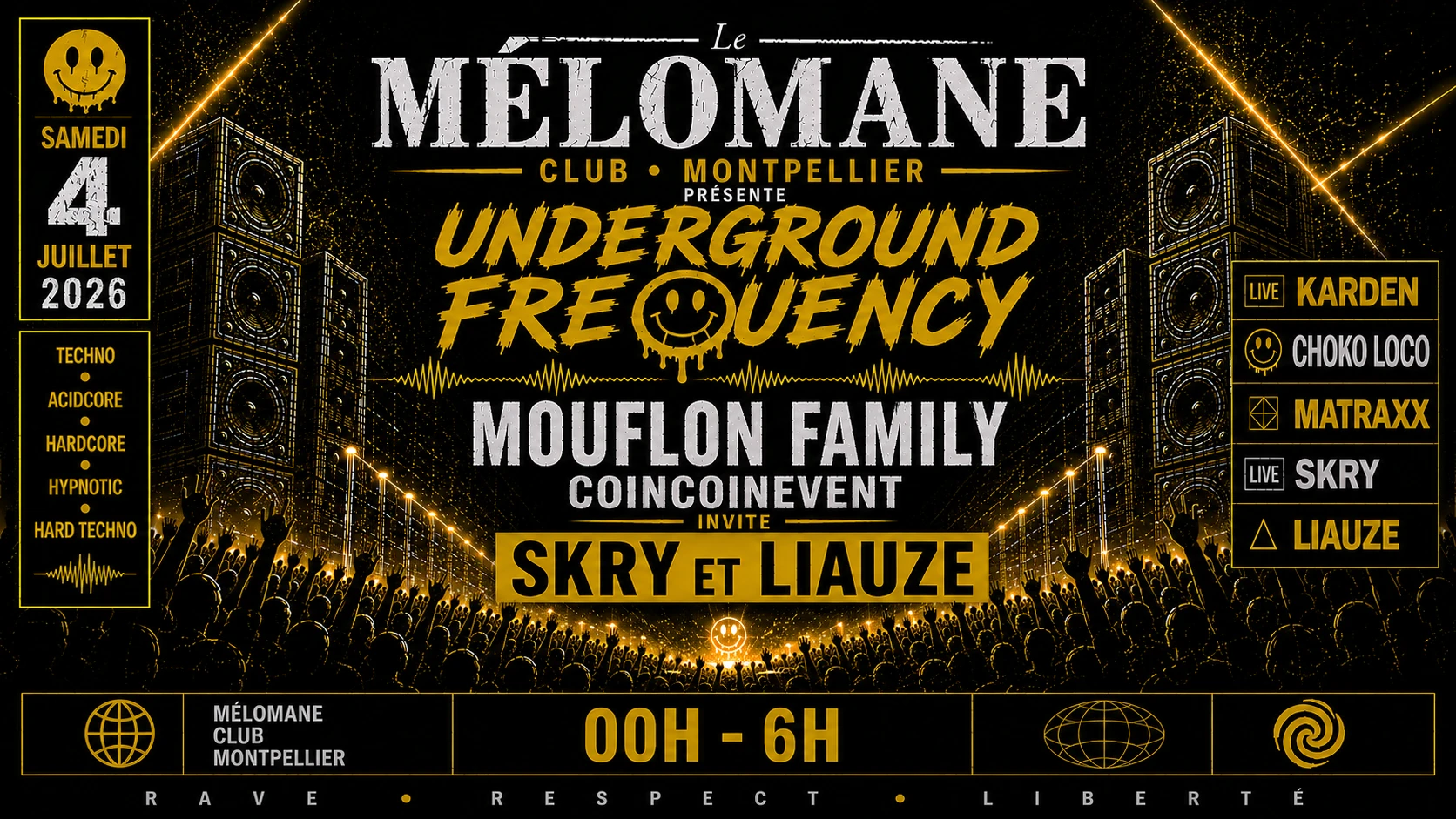 Underground Frequency Cover