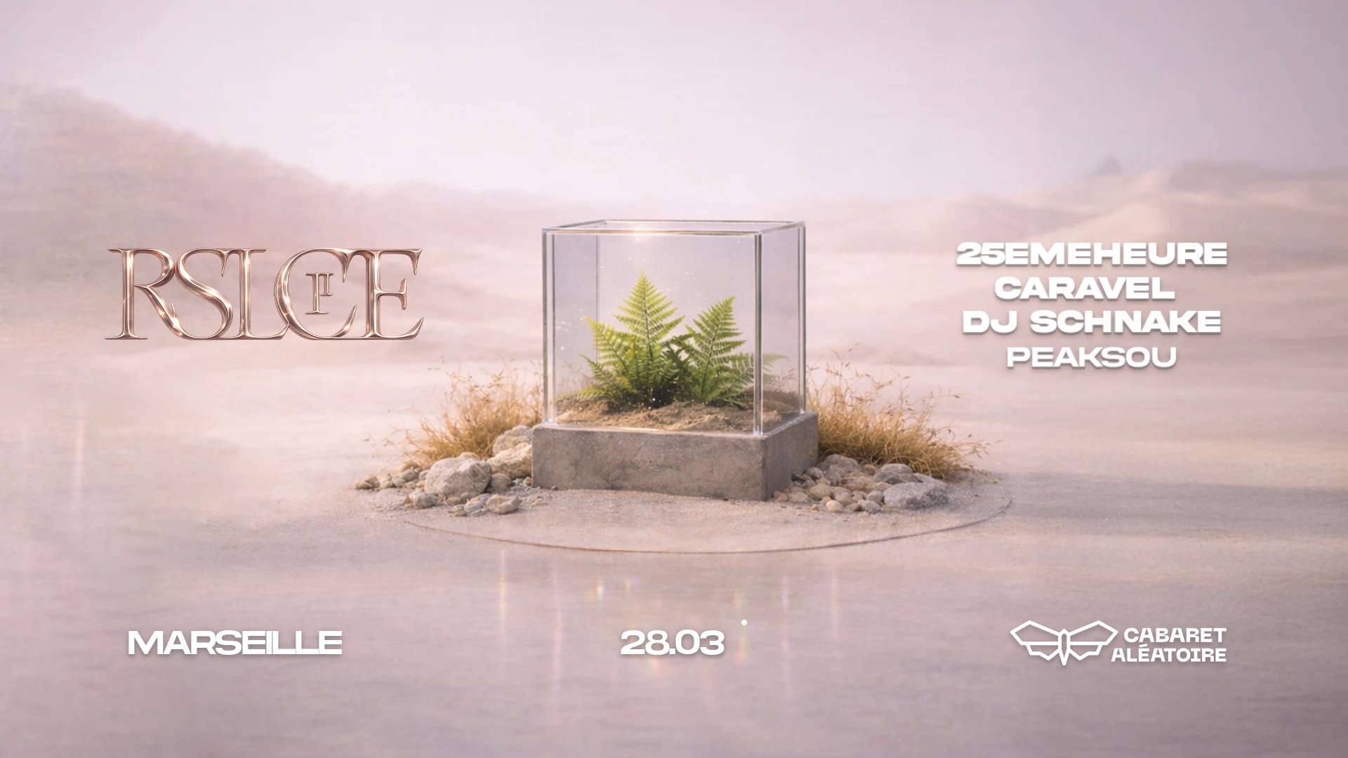 28/03 | Rslce : Caravel, 25emeheure, Dj Schnake & Peaksou Cover