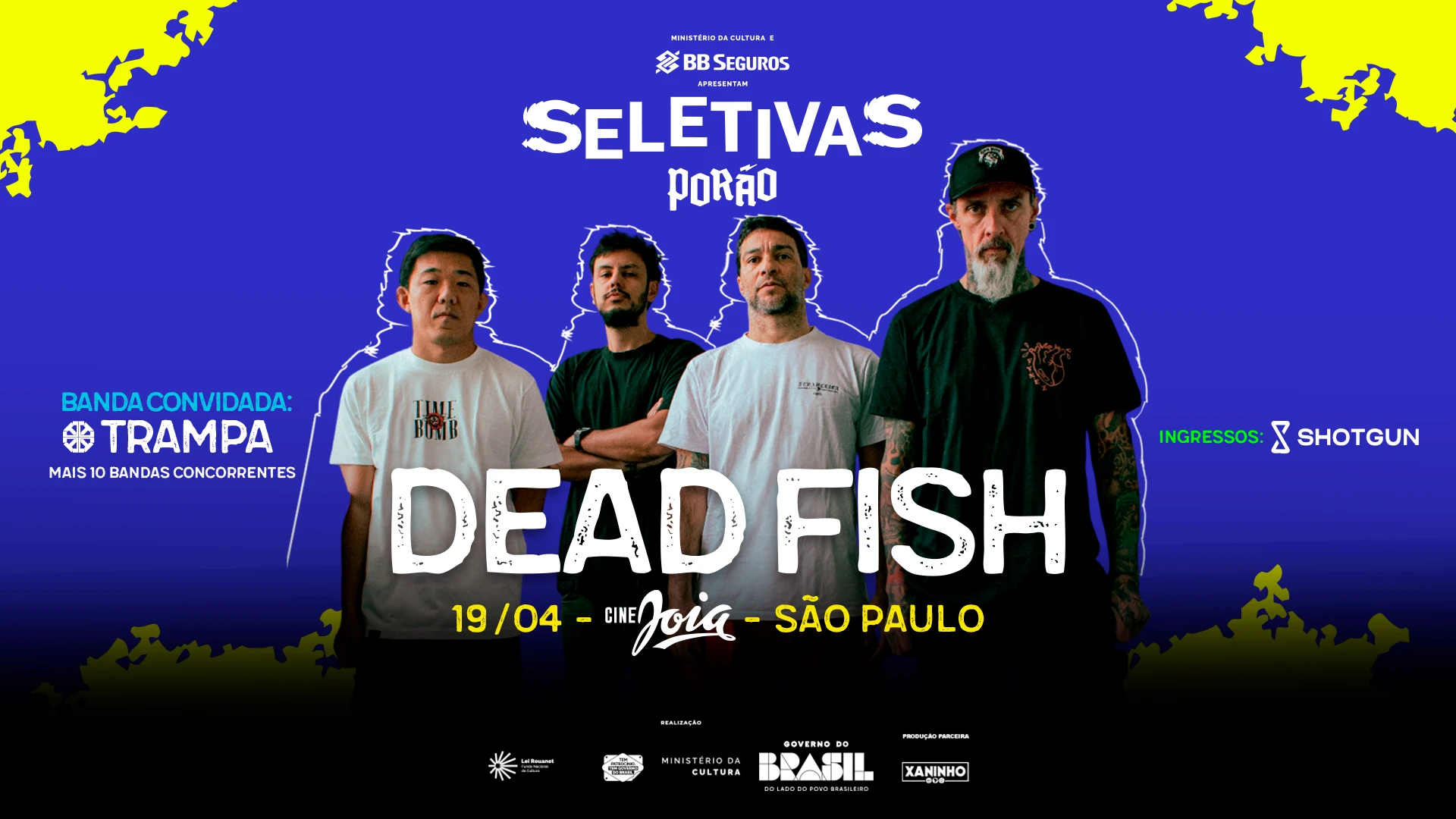 Seletivas Porão Do Rock São Paulo No Cine Joia Cover