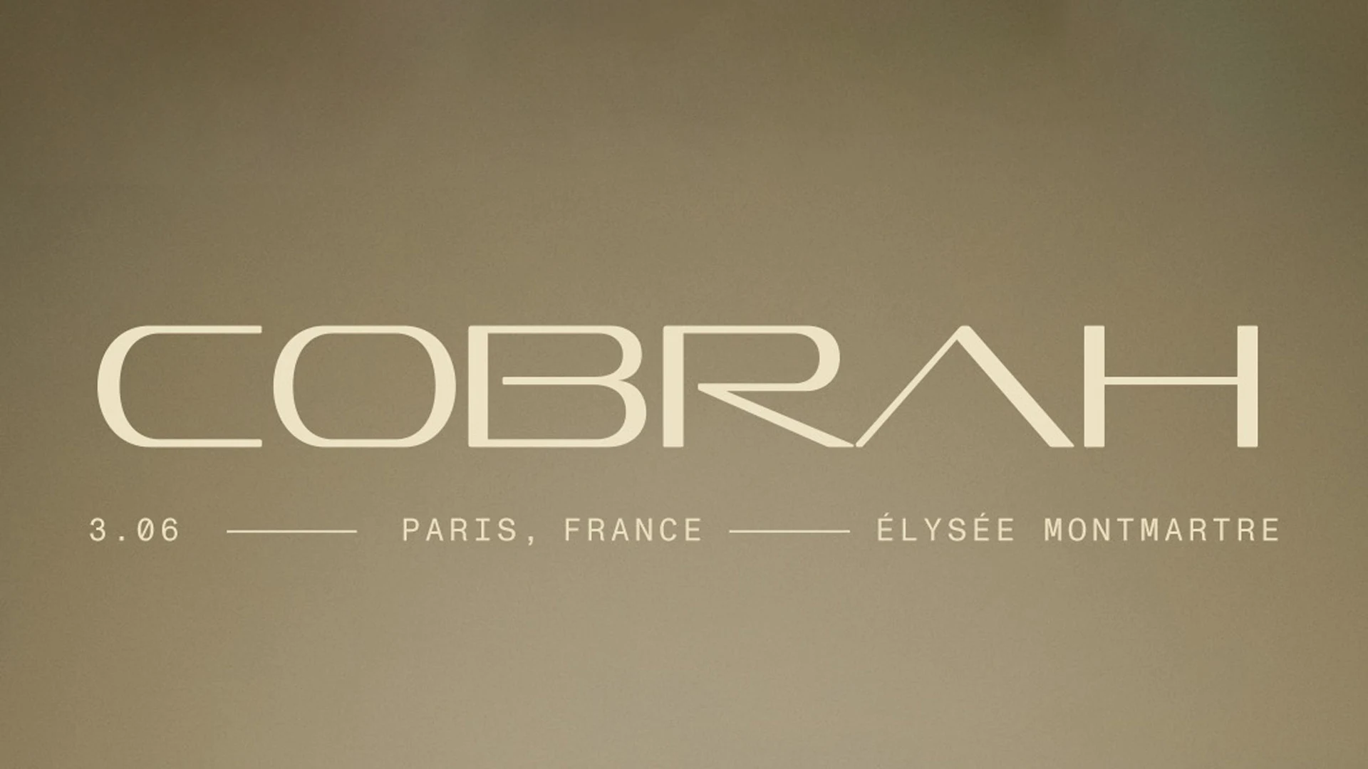 Cobrah - Torn Tour Cover
