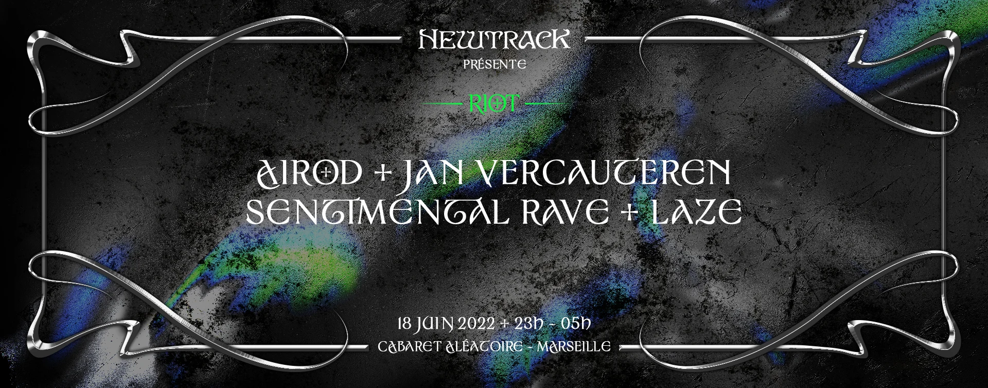 Newtrack Présente : Airod L Jan Vercauteren L Sentimental Rave L Laze Cover