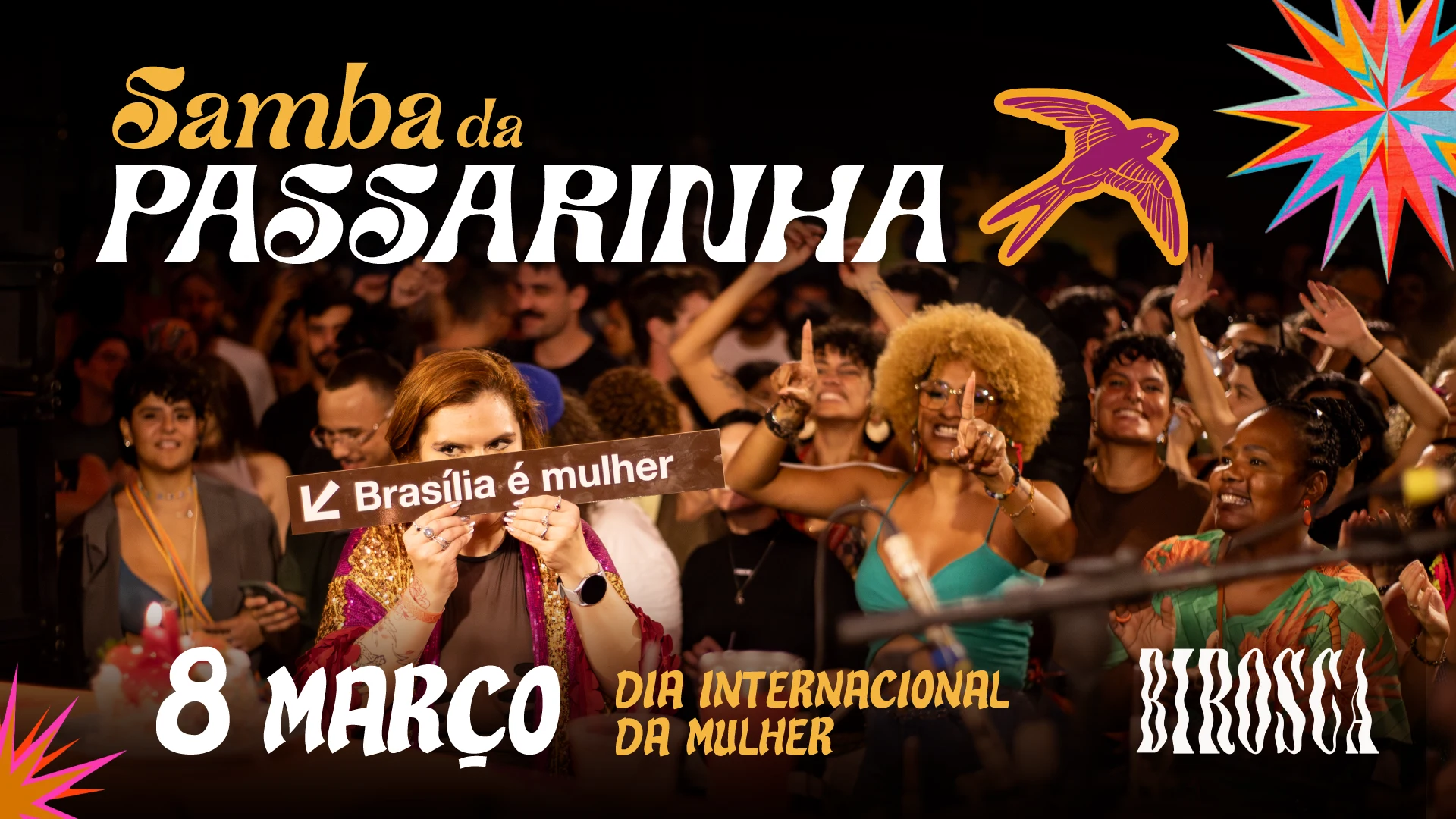 08/03: Samba Da Passarinha No Dia Internacional Da Mulher Cover