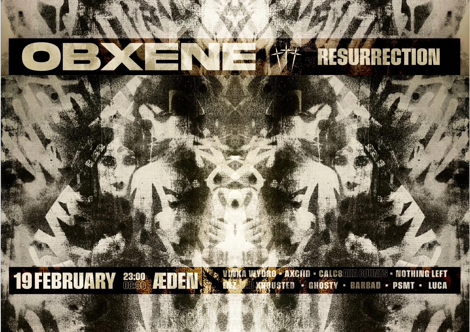 Obxene X Resurrection Paris Cover