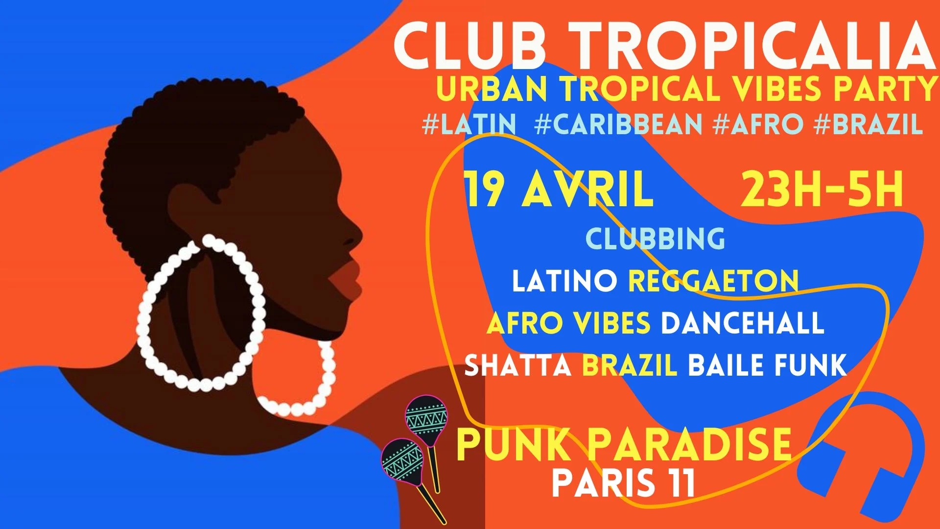 Club Tropicalia 19/4 ~ Afro, Latin, Caribbean, Brazil Vibes! Cover