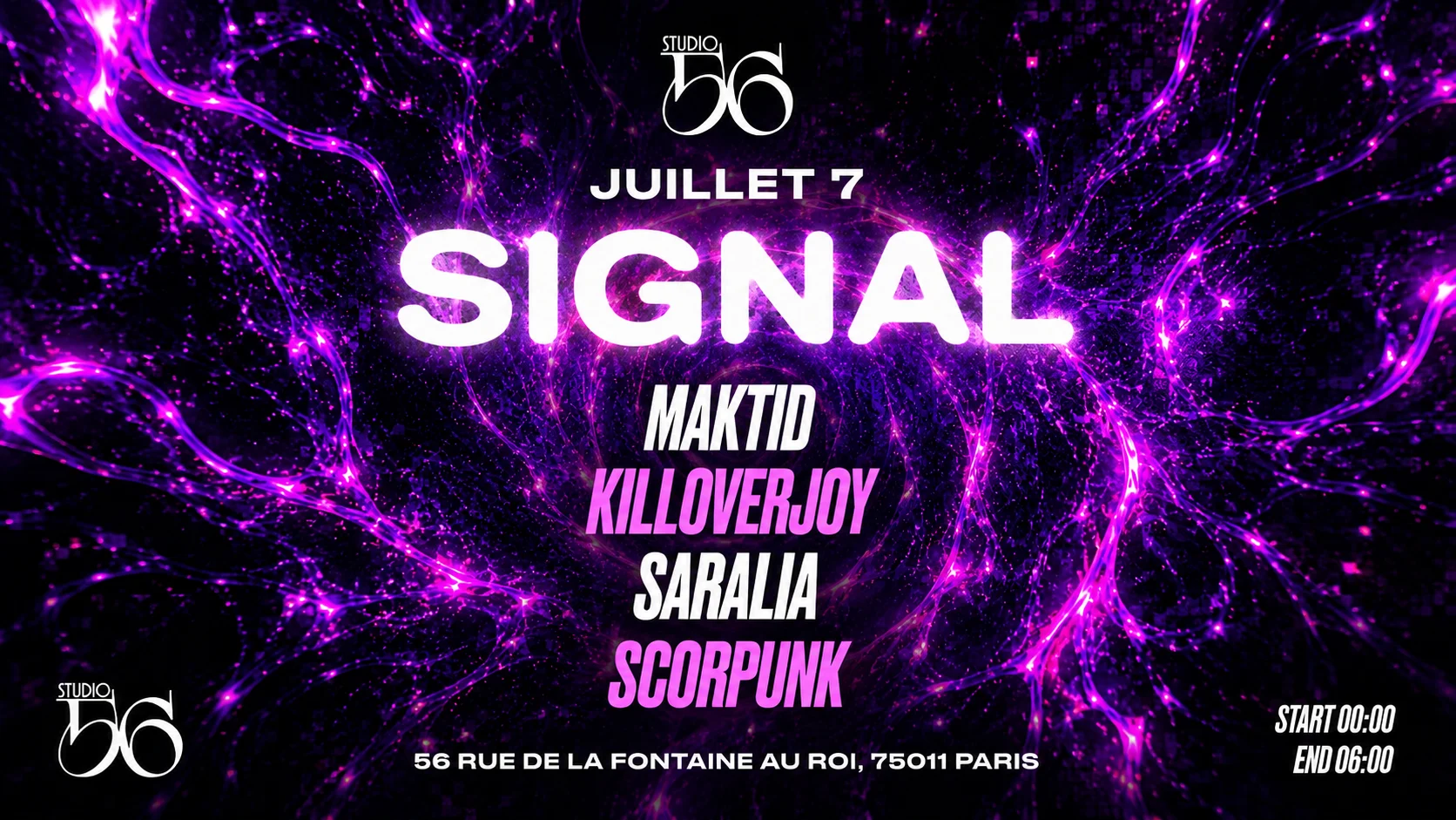 Signal W/ Maktid , Killoverjoy, Saralia , Scorpunk Cover