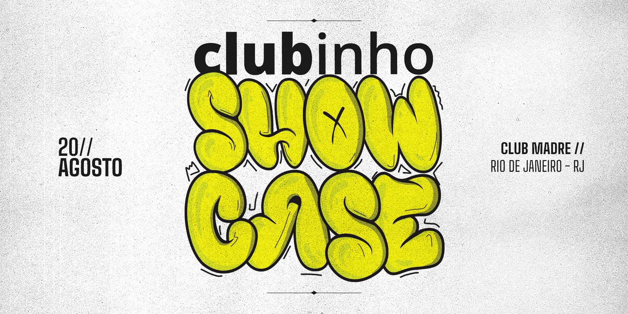 Clubinho Showcase Cover