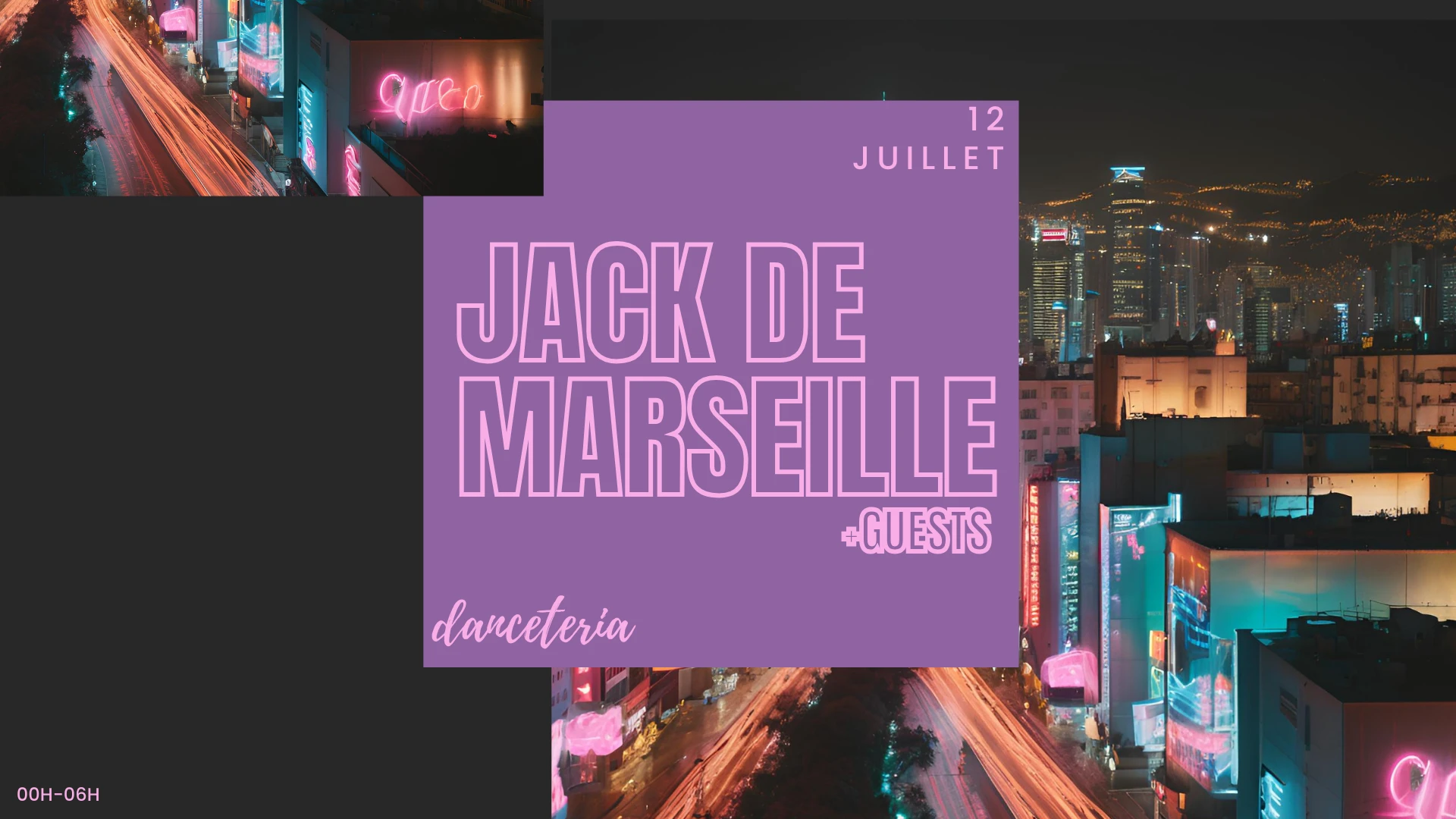 Jack De Marseille - Residance @ Danceteria Cover
