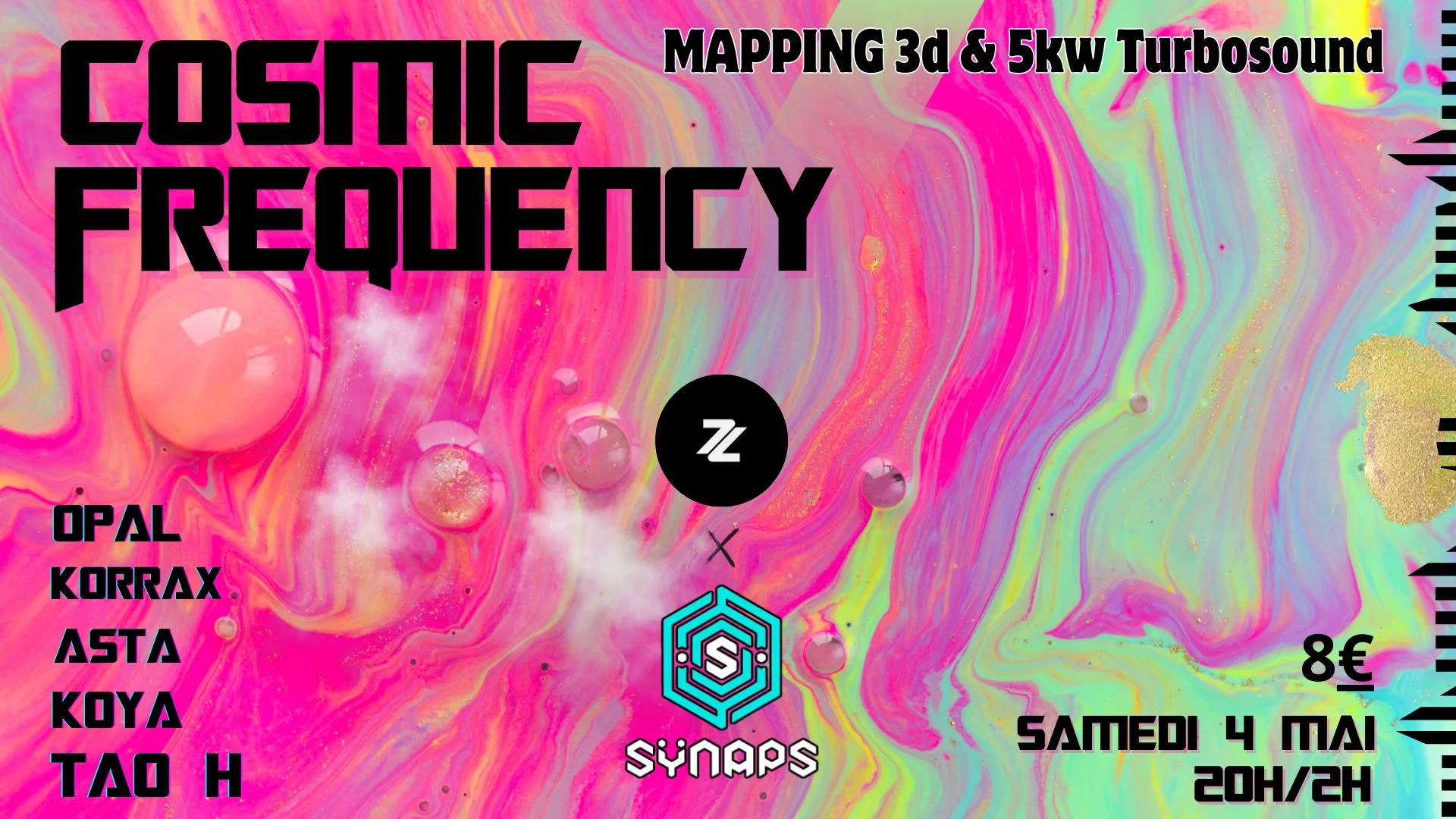 Sÿnaps : Cosmic Frequency By Synaps Cover