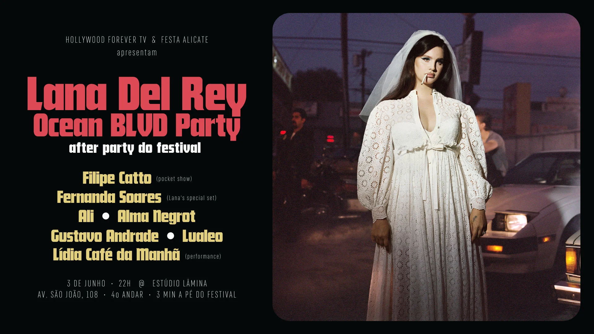 Lana Del Rey Ocean Blvd Party - After Festival Cover