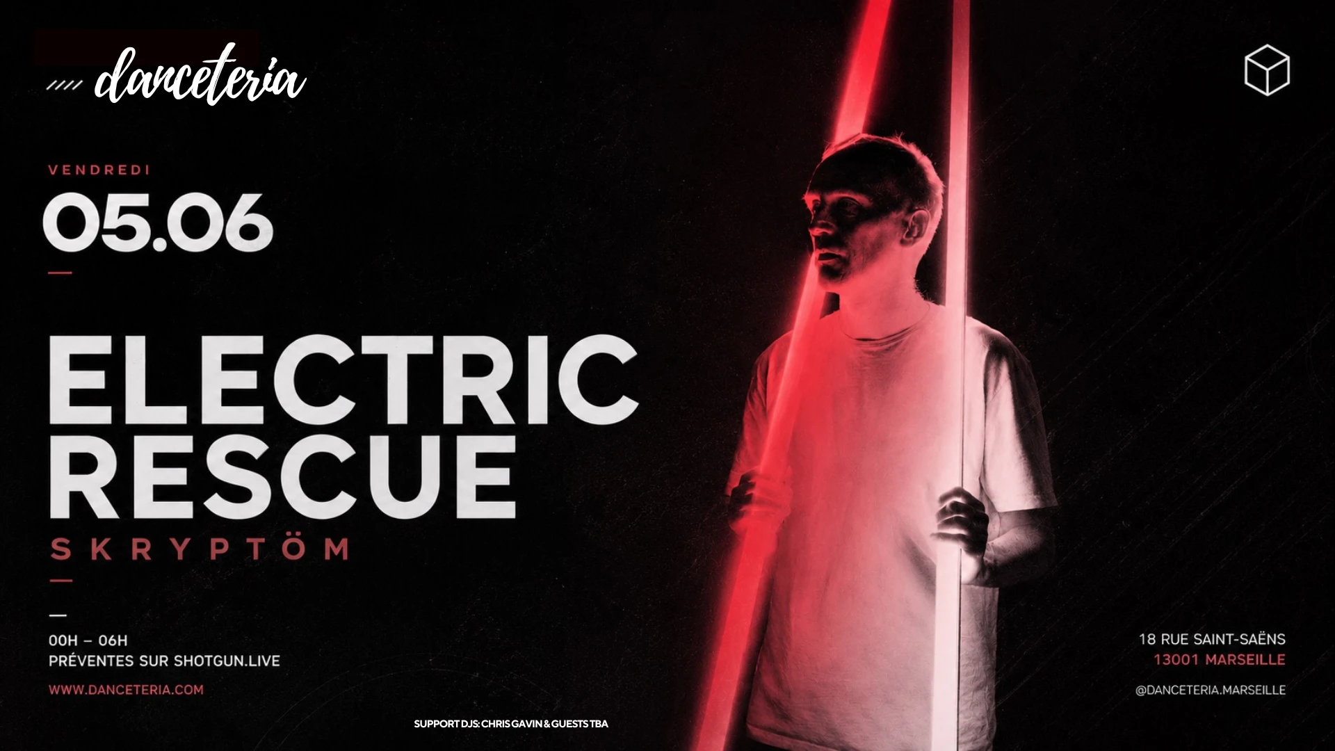 Electric Rescue (Skryptom) @ Danceteria Cover