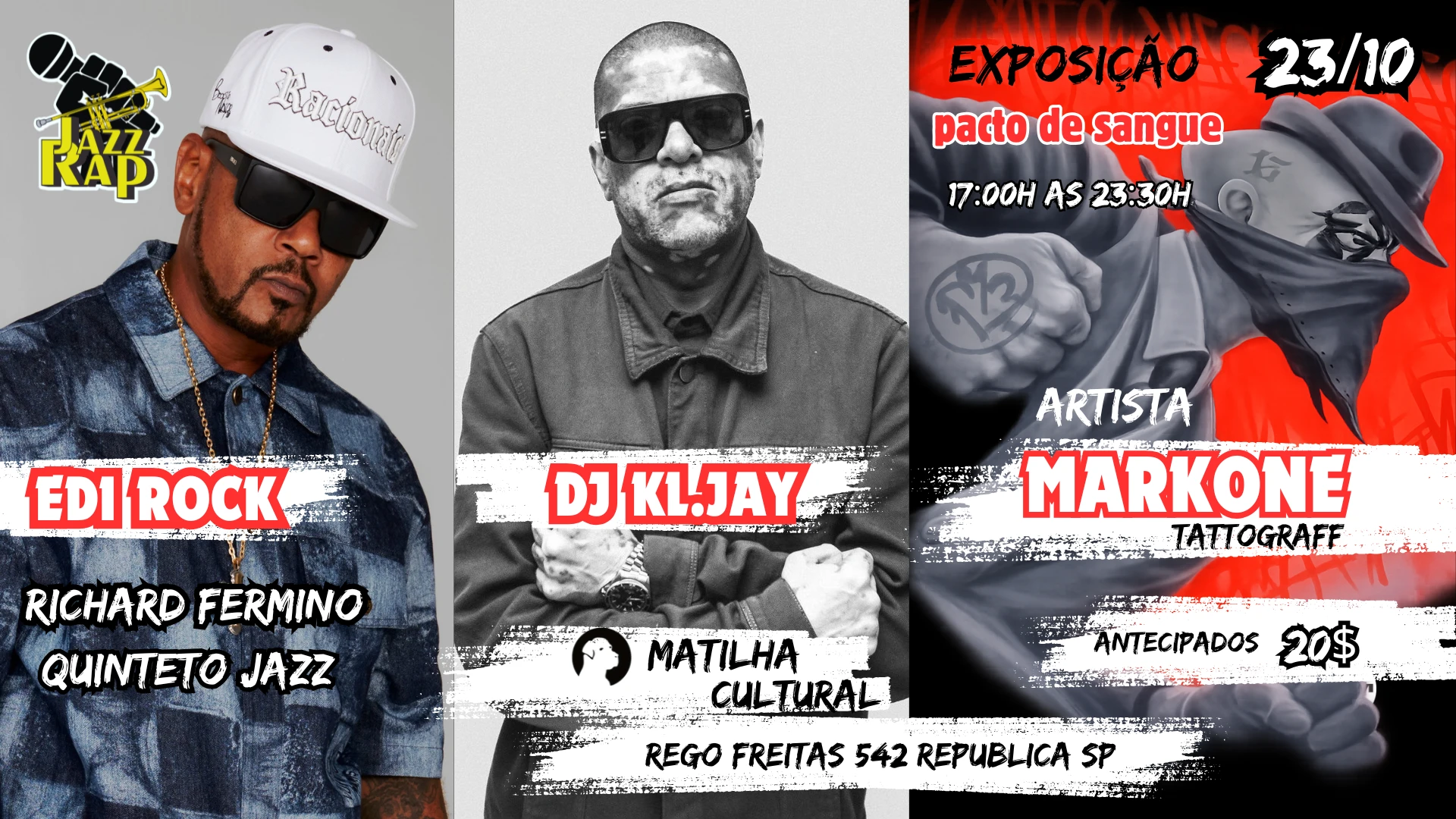 Jazz Rap Edi Rock E Jazz Band+Dj Kl.Jay+Sandrão Rzo Cover