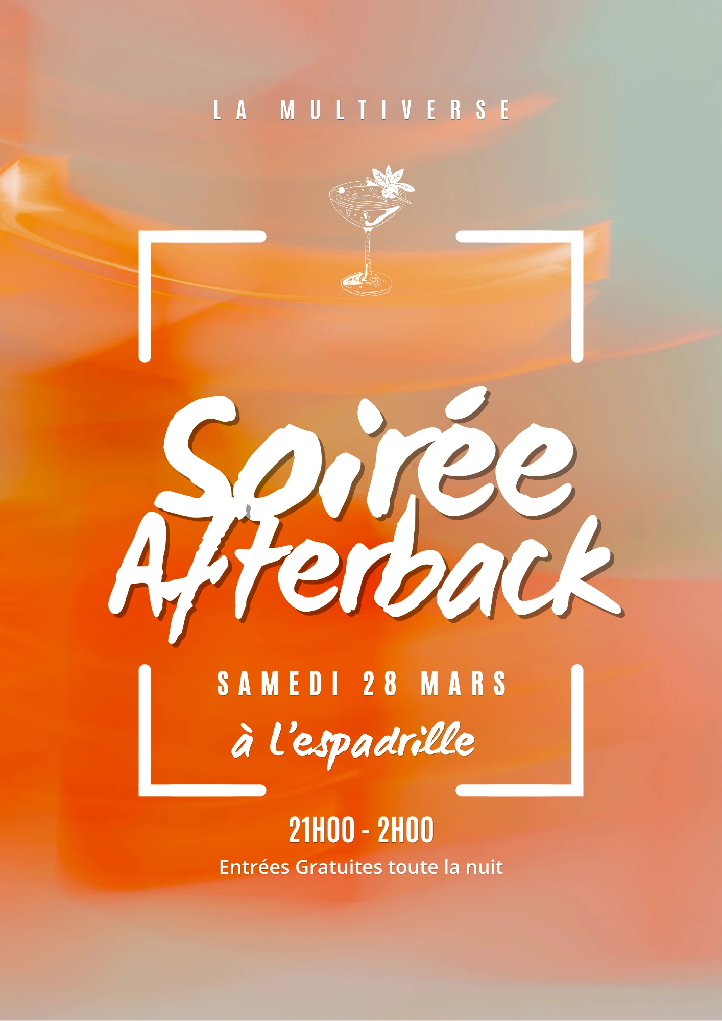 Soirée Afterback Cover