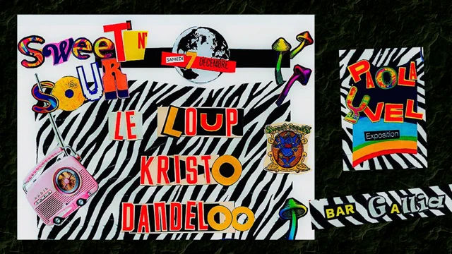 Sweet'n'sour Invite Le Loup, Dandeloo, Kristo @ Bar Gallia Cover