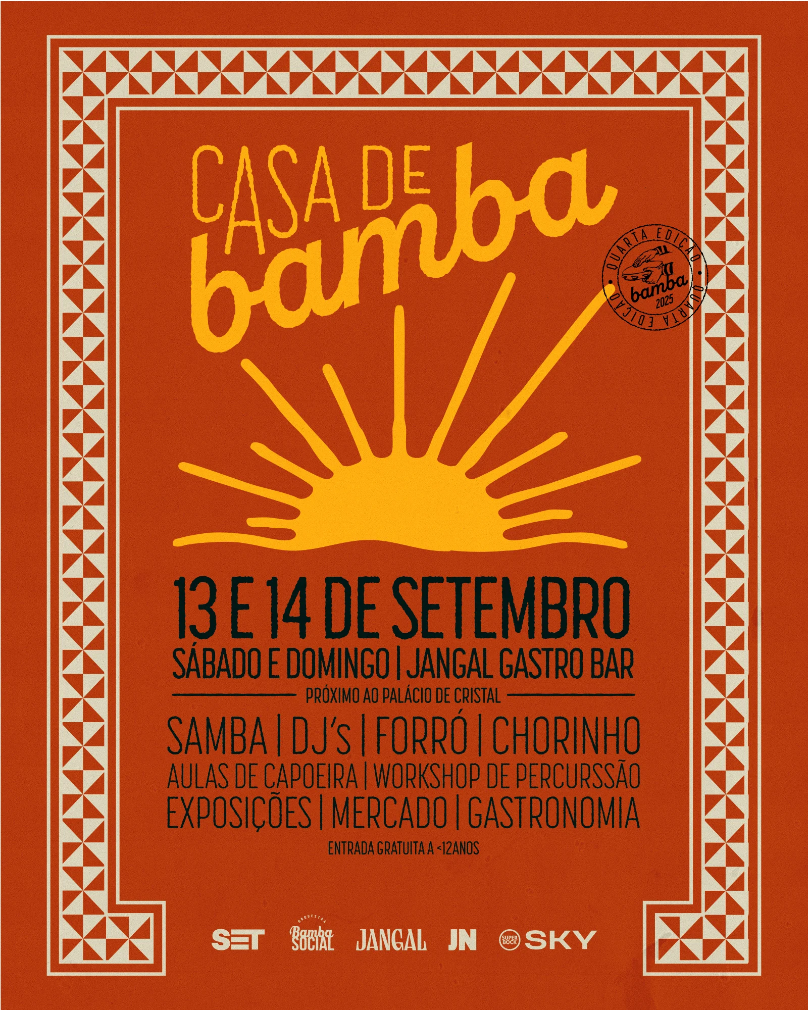 "Casa De Bamba" - Orquestra Bamba Social 13 & 14 Setembro Cover