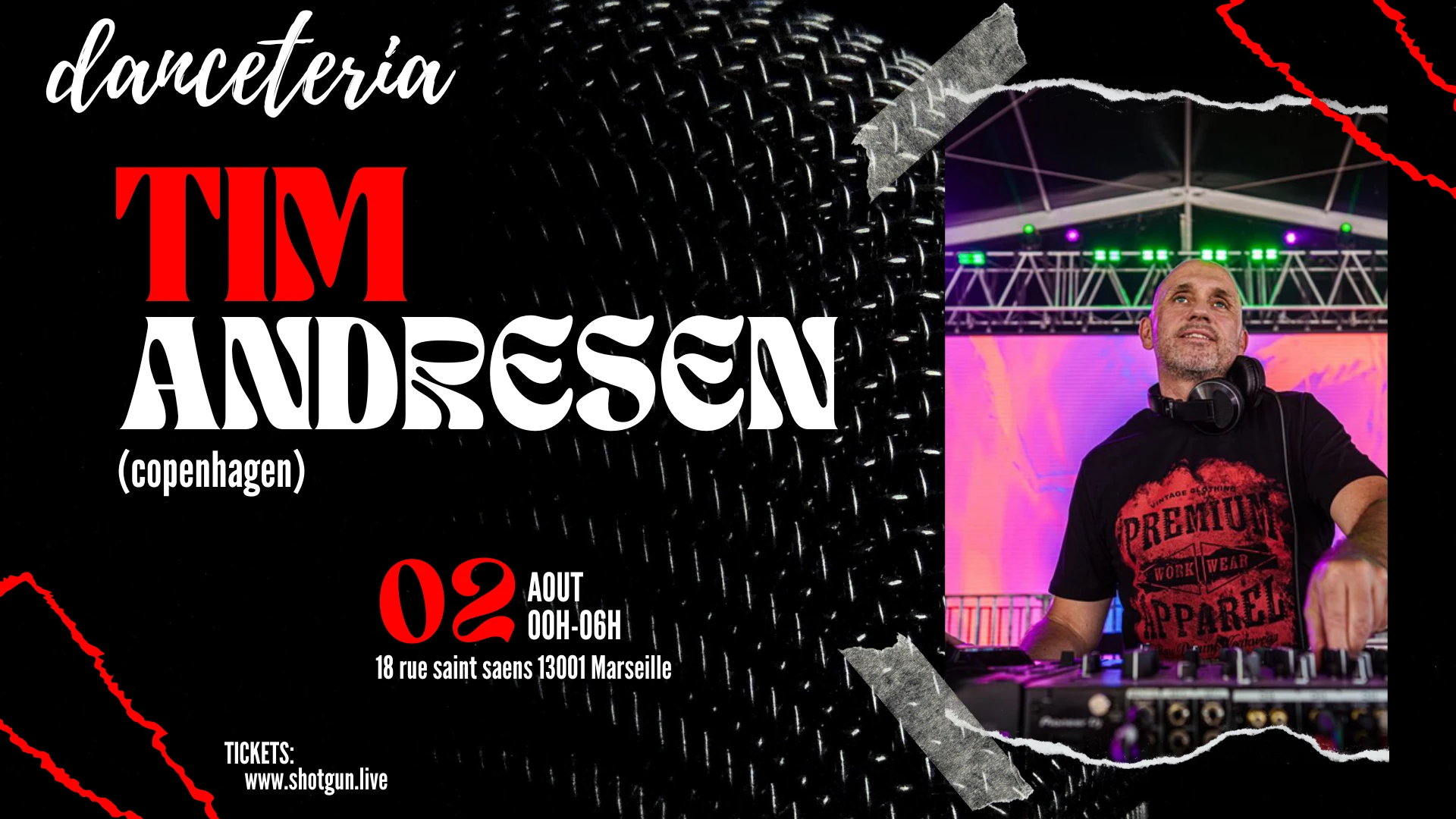 Tim Andresen (Copenhagen Culture Box) @ Danceteria Cover