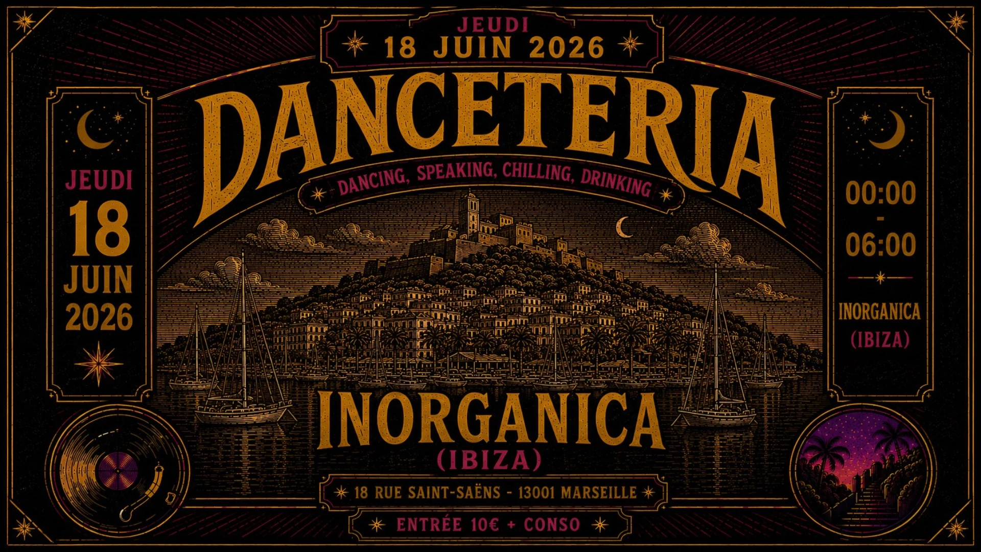 Inorganica (Ibiza) @ Danceteria Cover