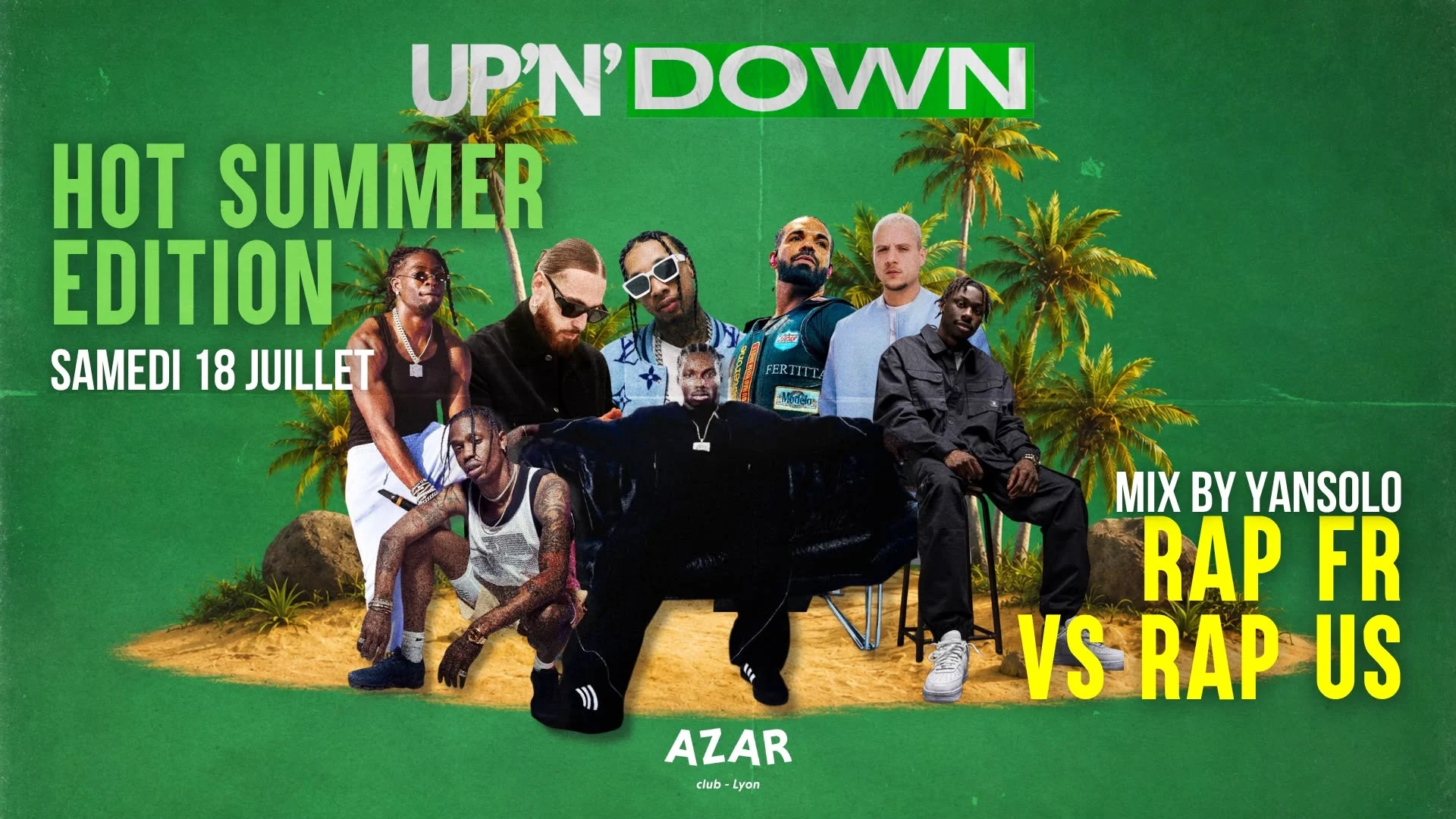 Up’N’Down - Rap Fr Vs Rap Us - Closing Cover