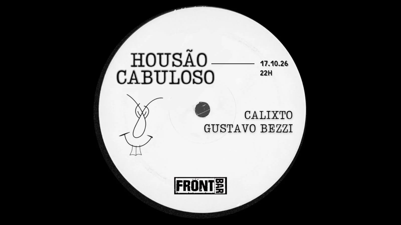 Housão Cabuloso At Front • Calixto, Gustavo Bezzi Cover
