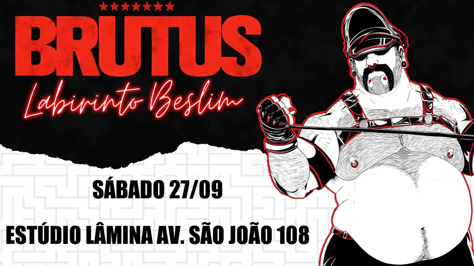 Brutus No Estúdio Lâmina | Labirinto Berlim Cover