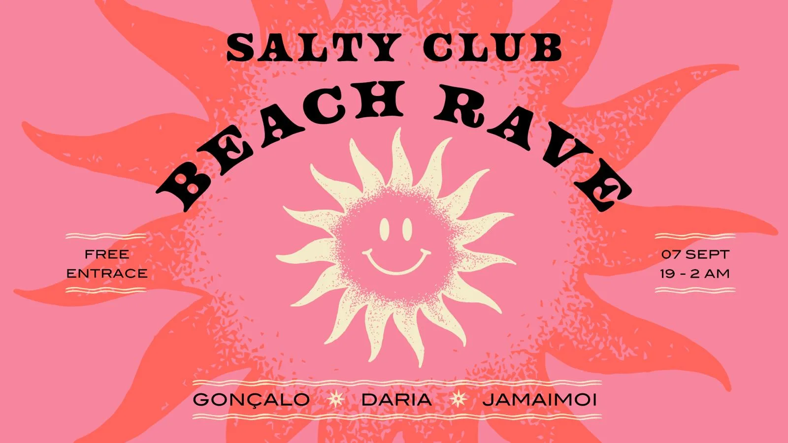 Beach Rave - Salty Club Cover