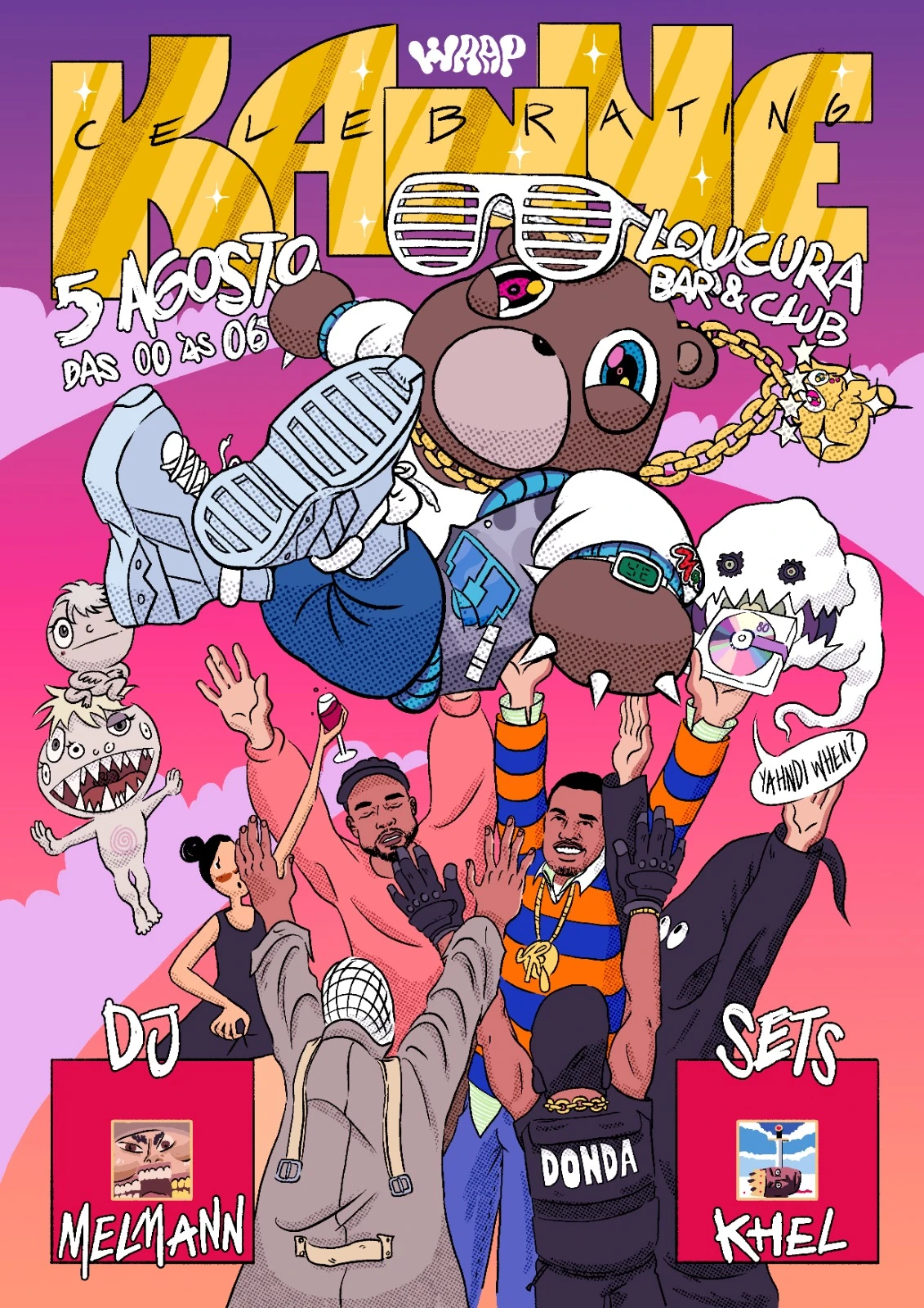 Wrap X Kanye Warm Up Cover