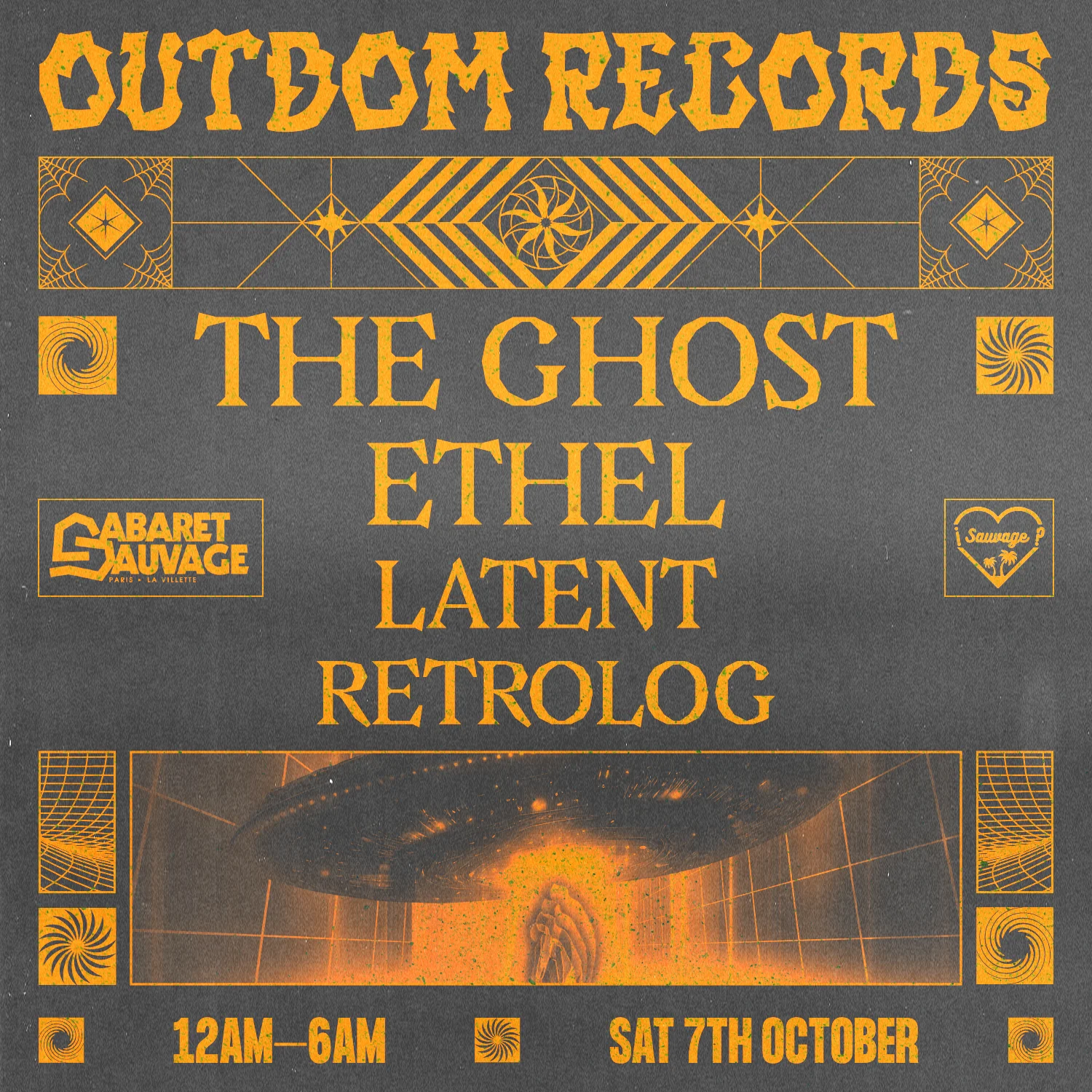 ¡Outdom Sauvage? : The Gost, Ethel, Latent & Retrolog Cover