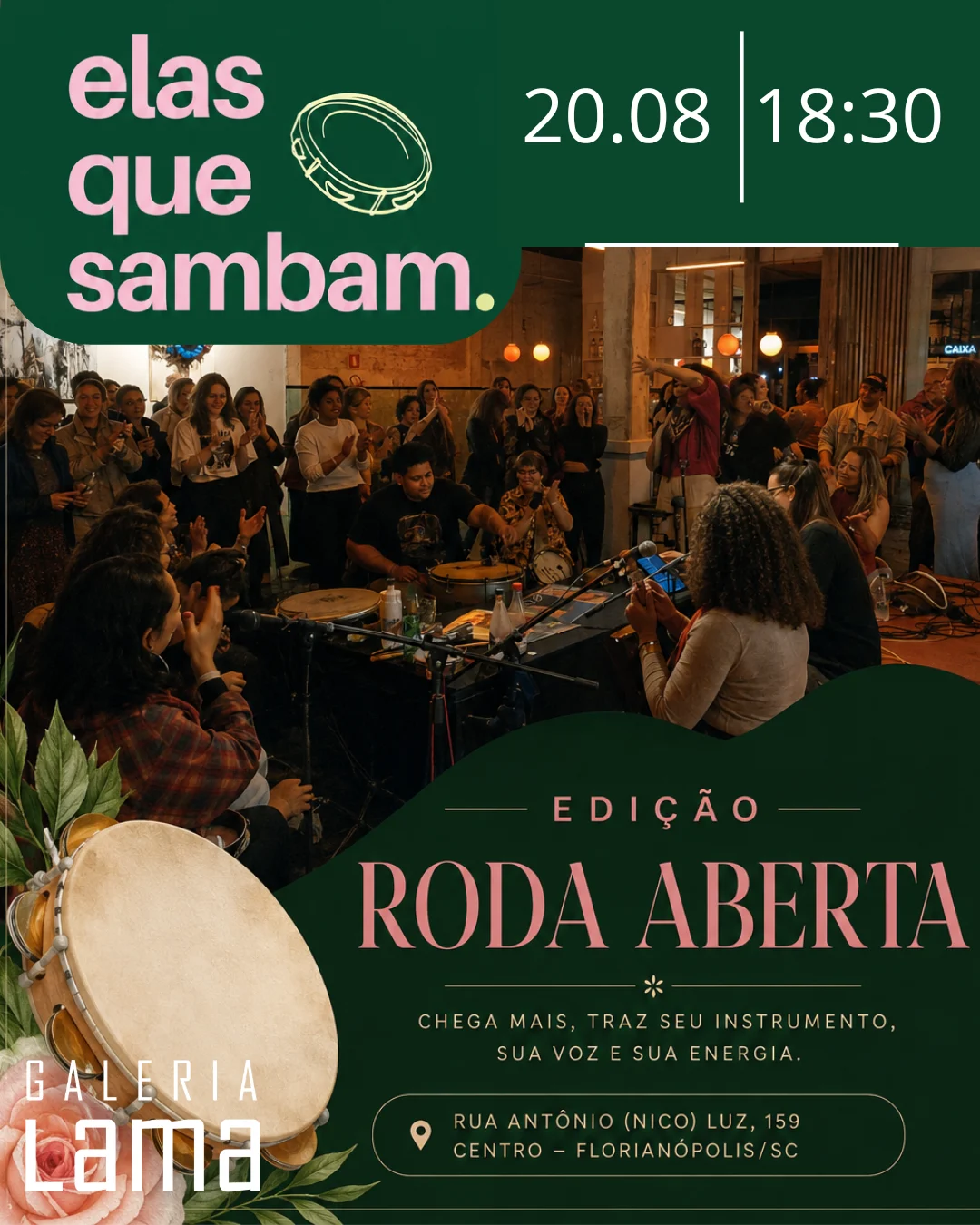 Elas Que Sambam. Cover