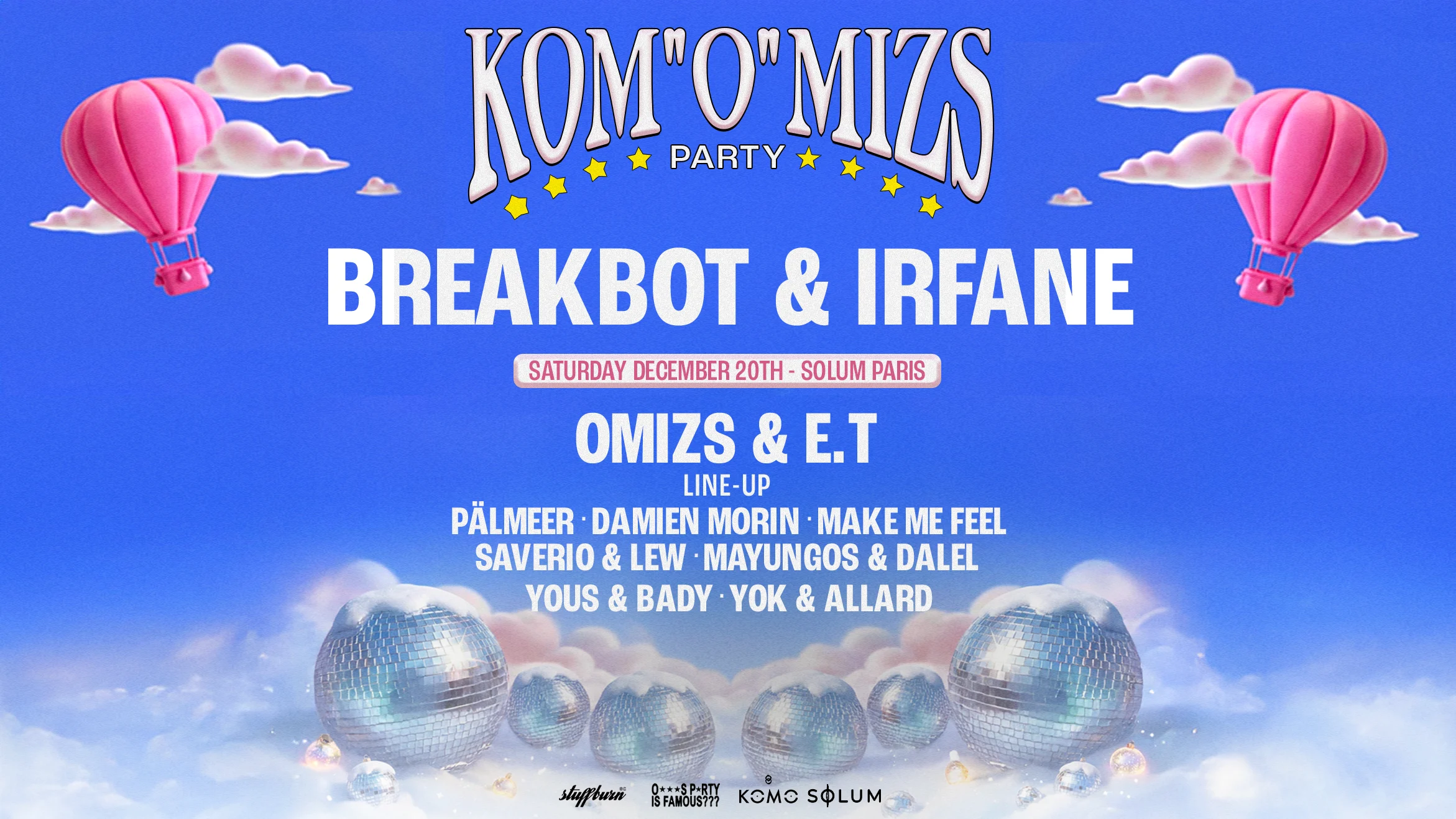 Komo X Omizs Party | Breakbot & Irfane Cover