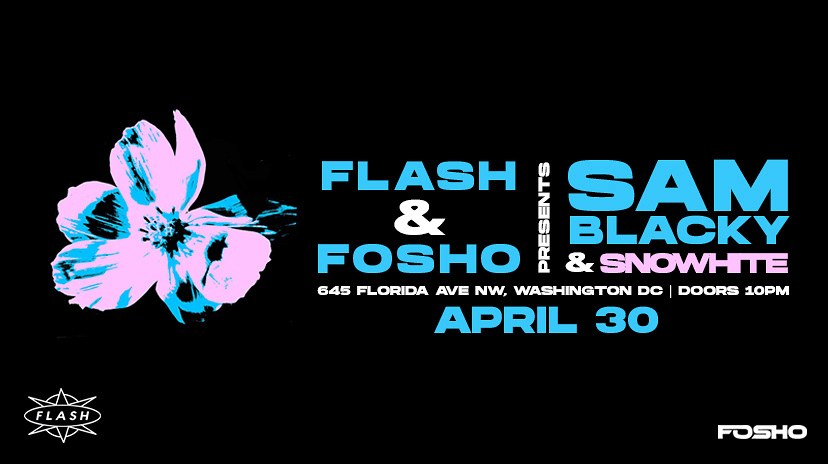Flash & Fosho Presents Sam Blacky Cover