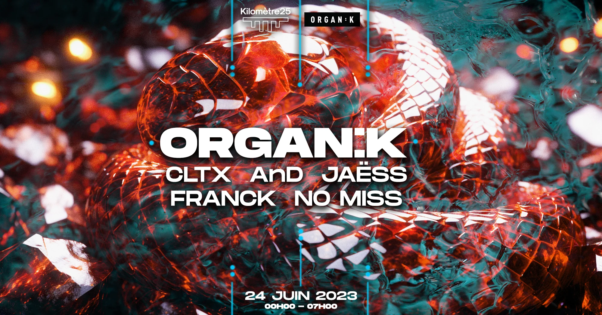 Organik X Km25: Cltx, Jaëss, Franck, And & No Miss Cover