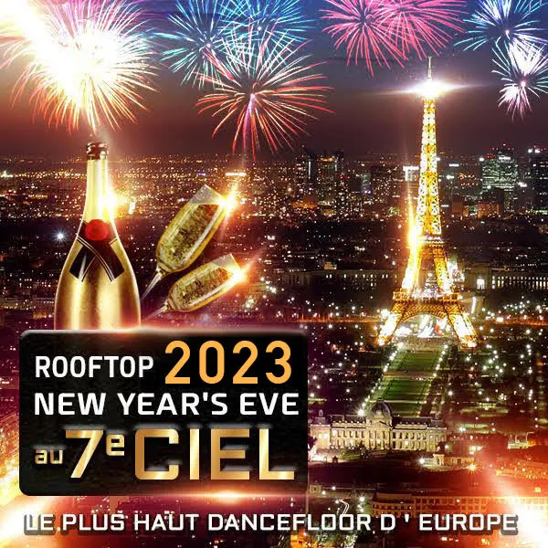 Tour Eiffel Rooftop Geant Exceptionnel New Year 2023 2500m2 Cover