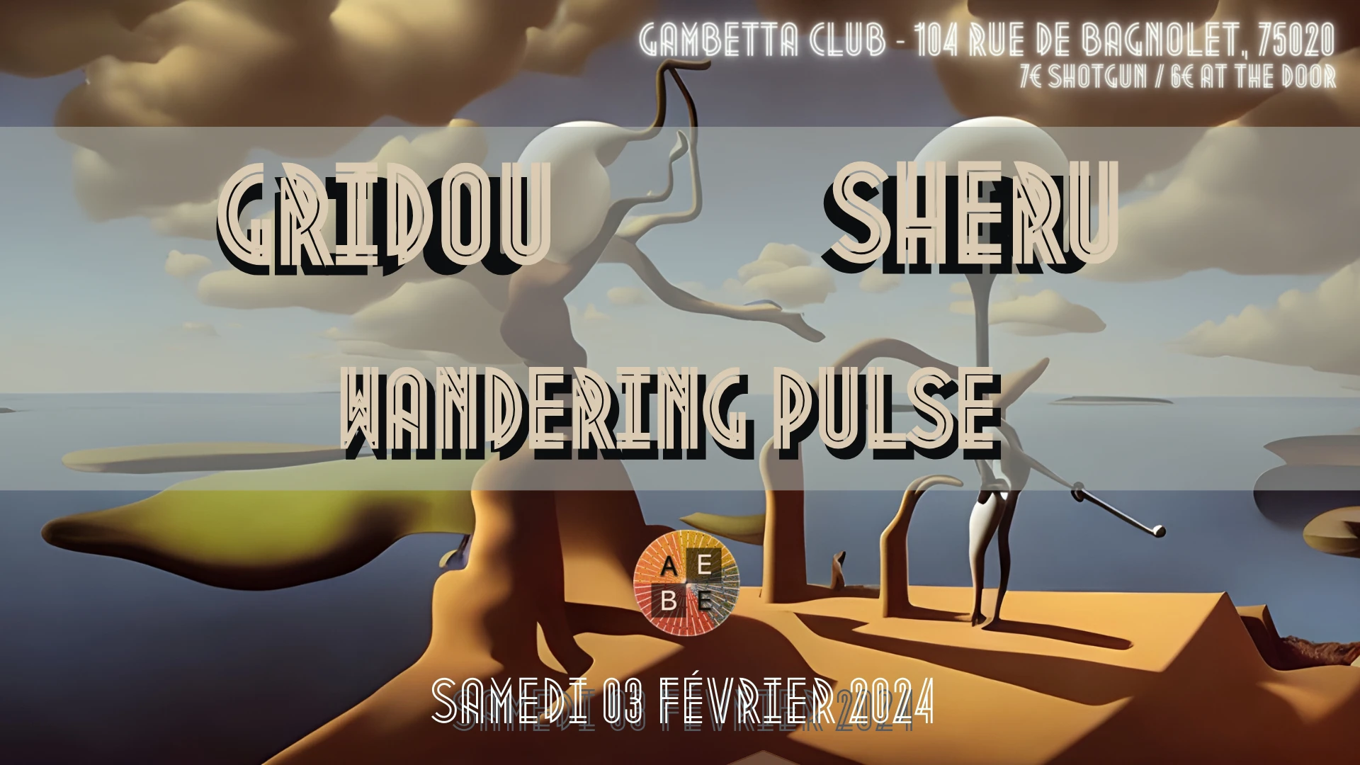 Aebe & Friends : Sheru, Gridou & Wandering Pulse Cover