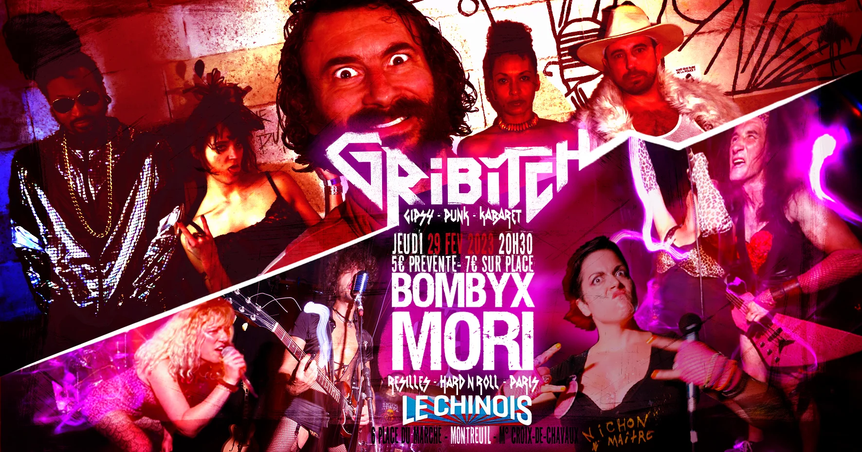 Schlagx X Rock / Gribitch X Bombyx Mori Cover